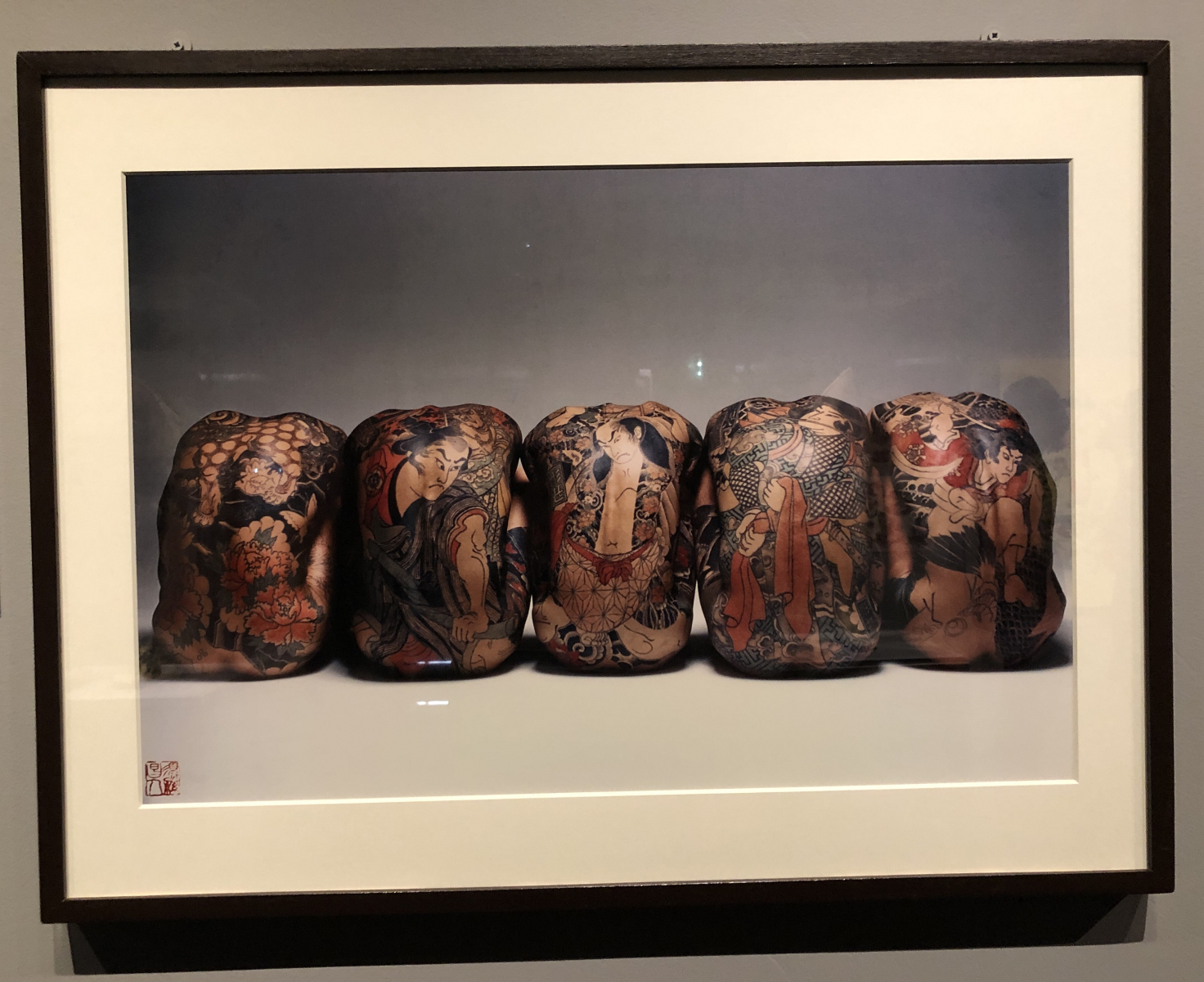 Exposition Tatoueurs, Tatoués