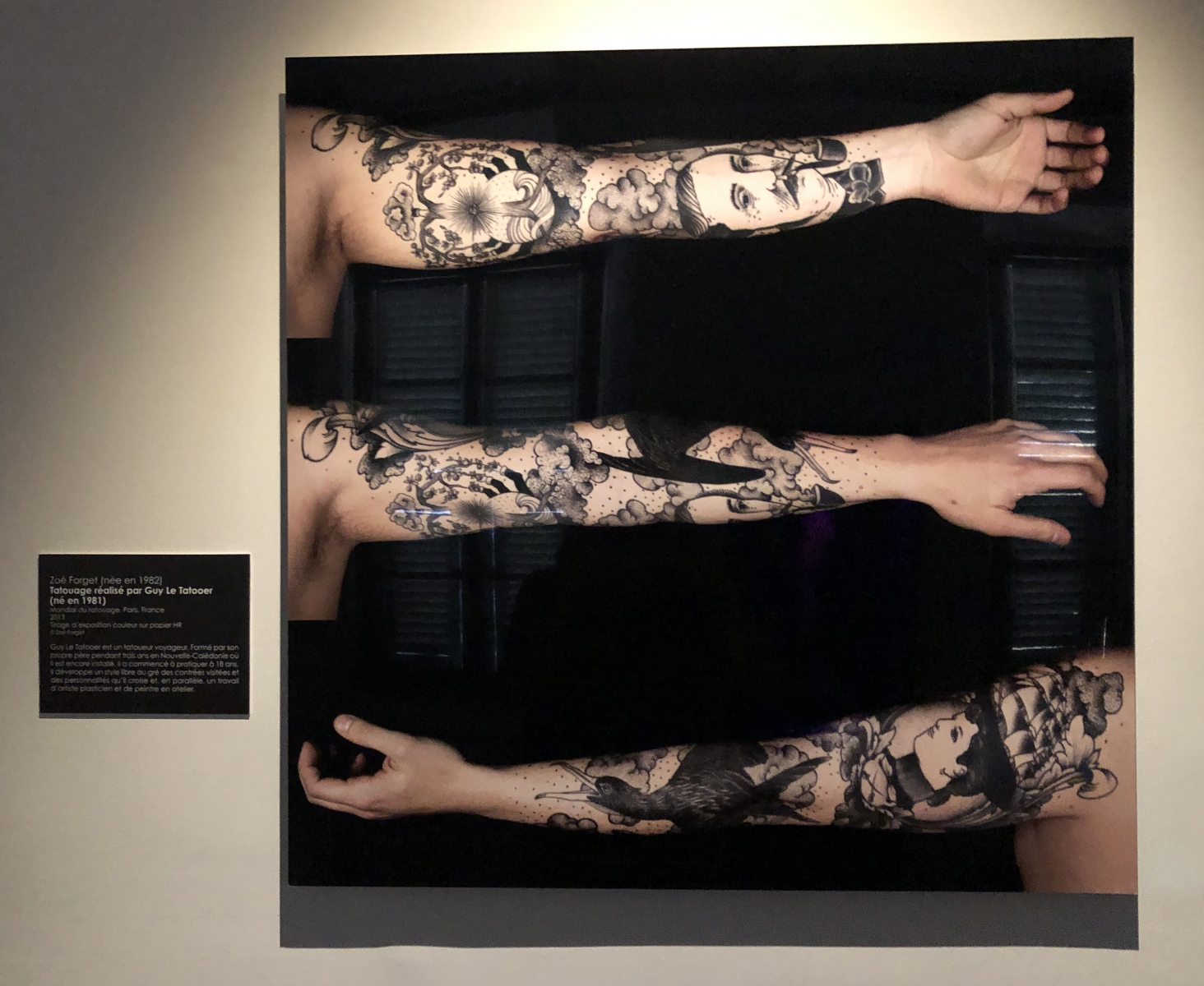 Exposition Tatoueurs, Tatoués