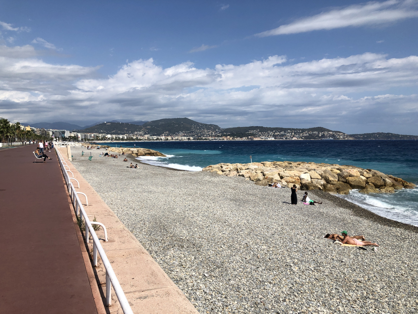 Ballade sur la Promenade des Anglais ... avec 