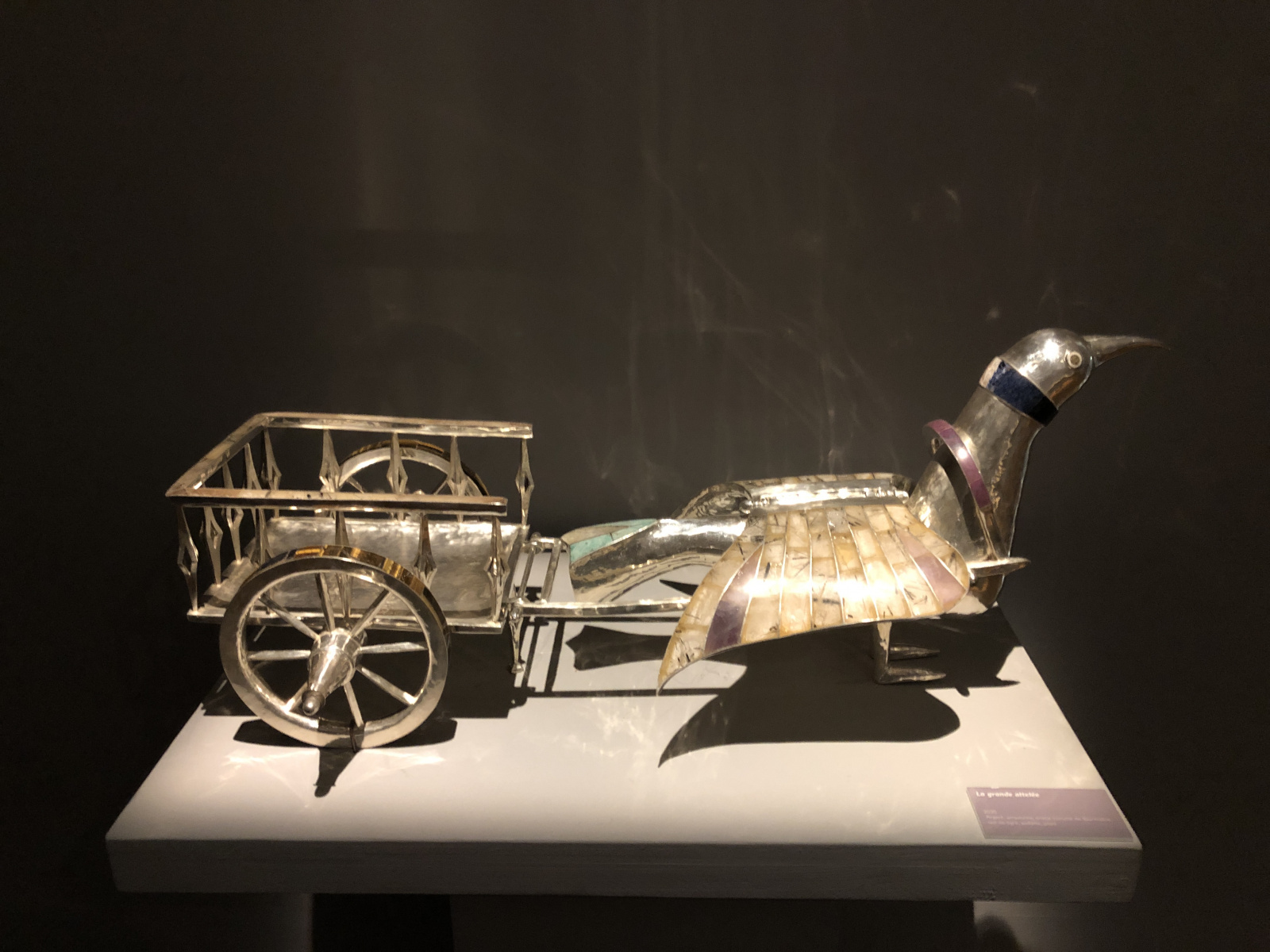 Visite de l'exposition Goudji au musée Masséna