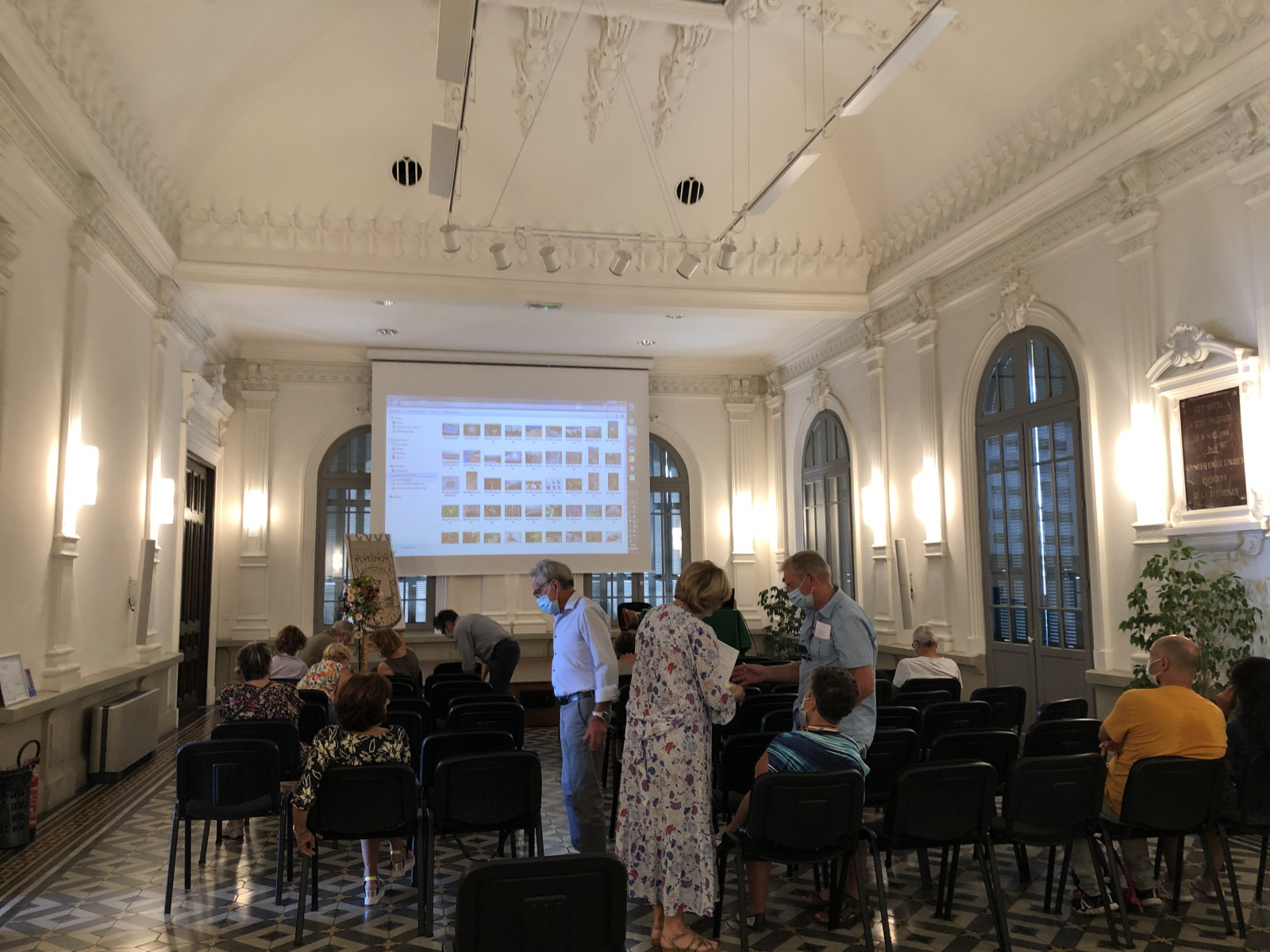 visite du Palais de l'Agriculture de Nice