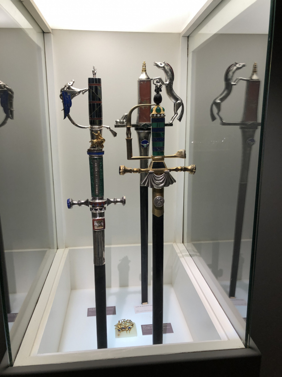 Visite de l'exposition Goudji au musée Masséna
