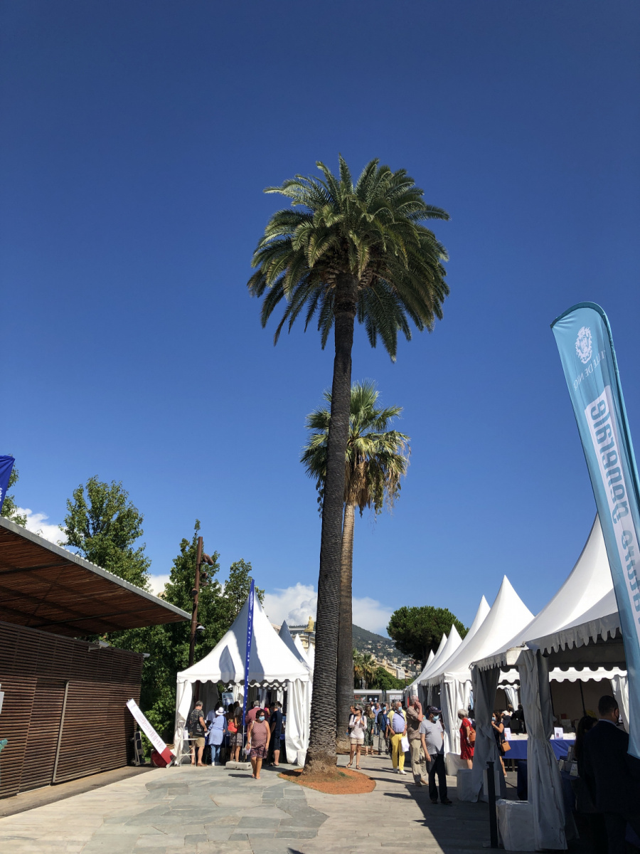 Ballade au Festival du Livre de Nice 2021