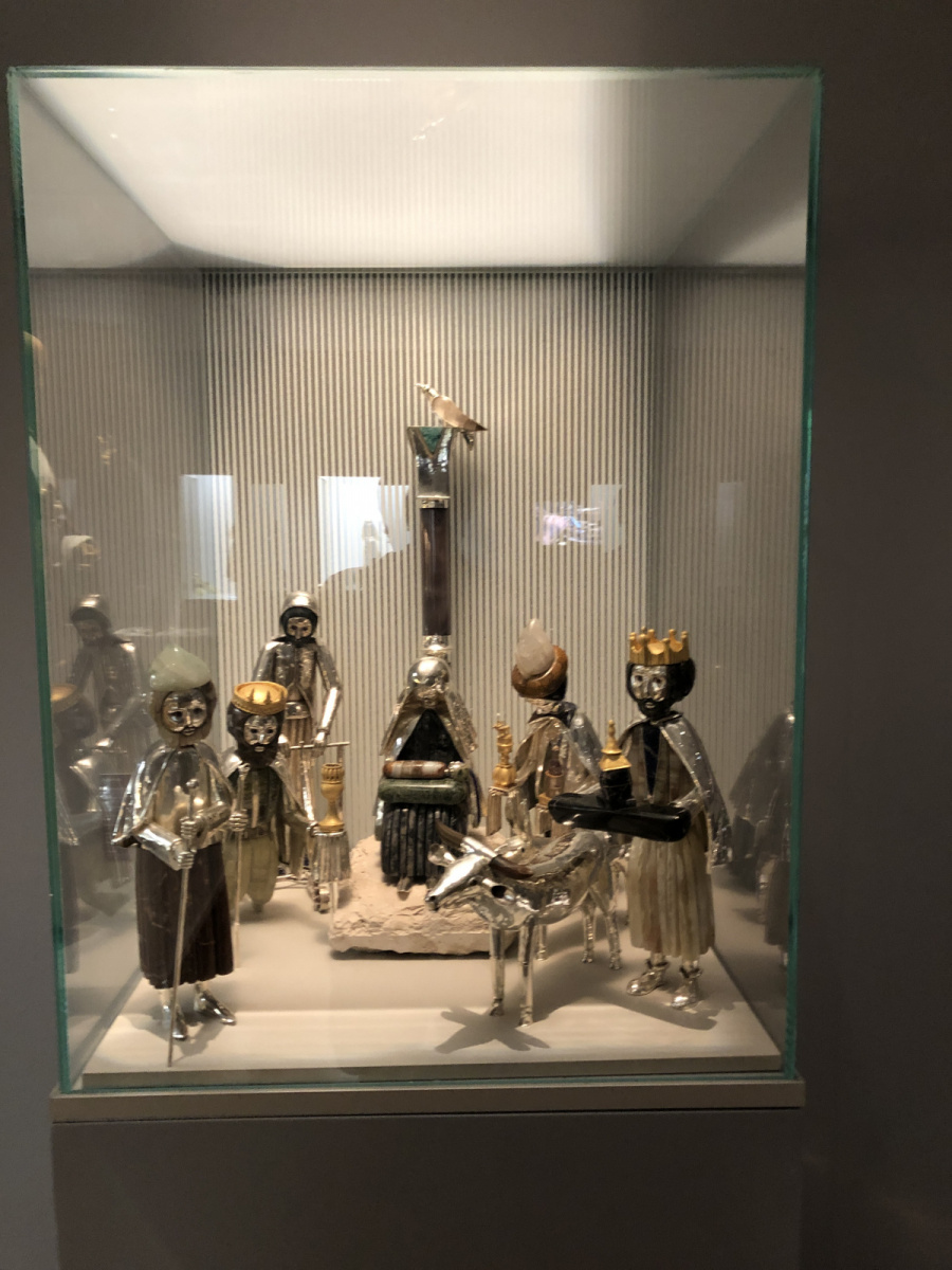 Visite de l'exposition Goudji au musée Masséna