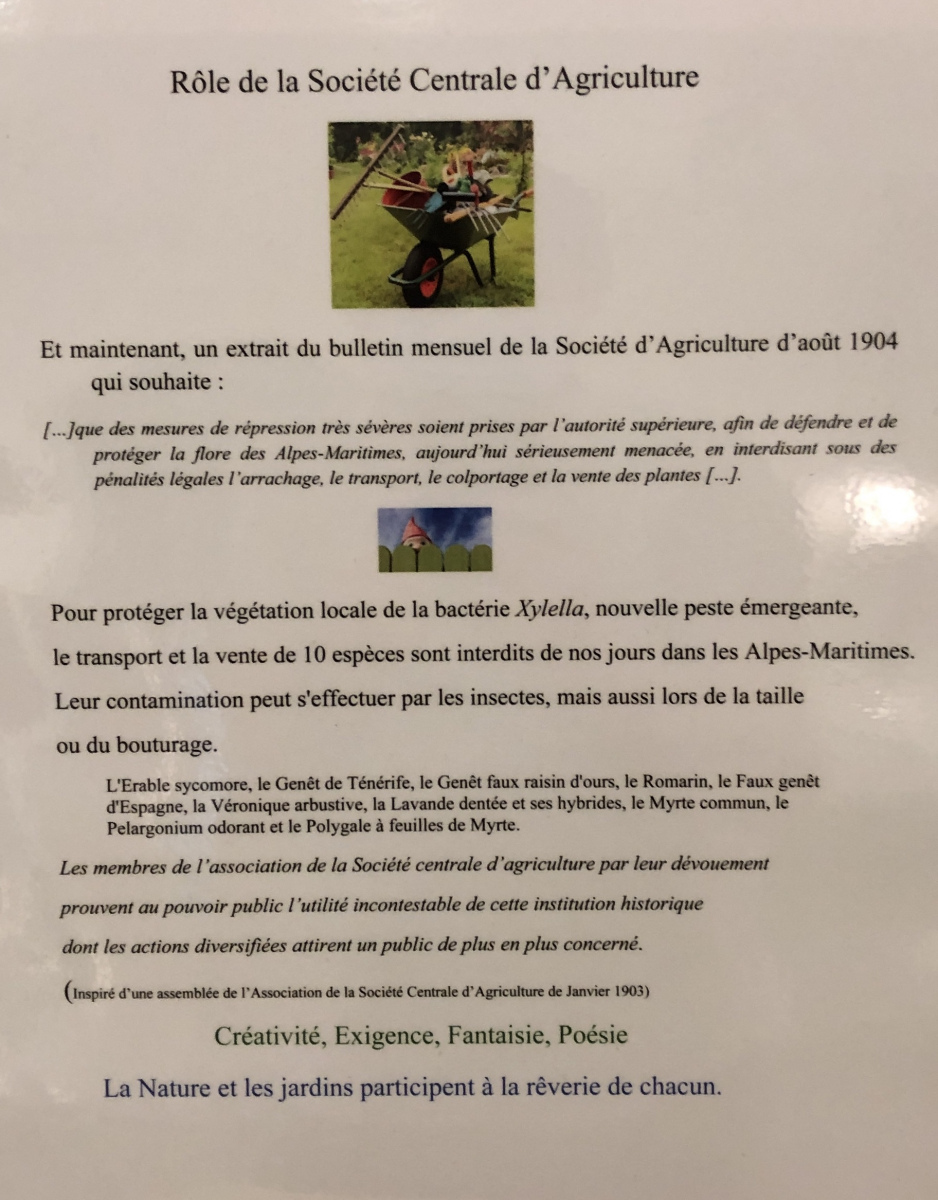 visite du Palais de l'Agriculture de Nice