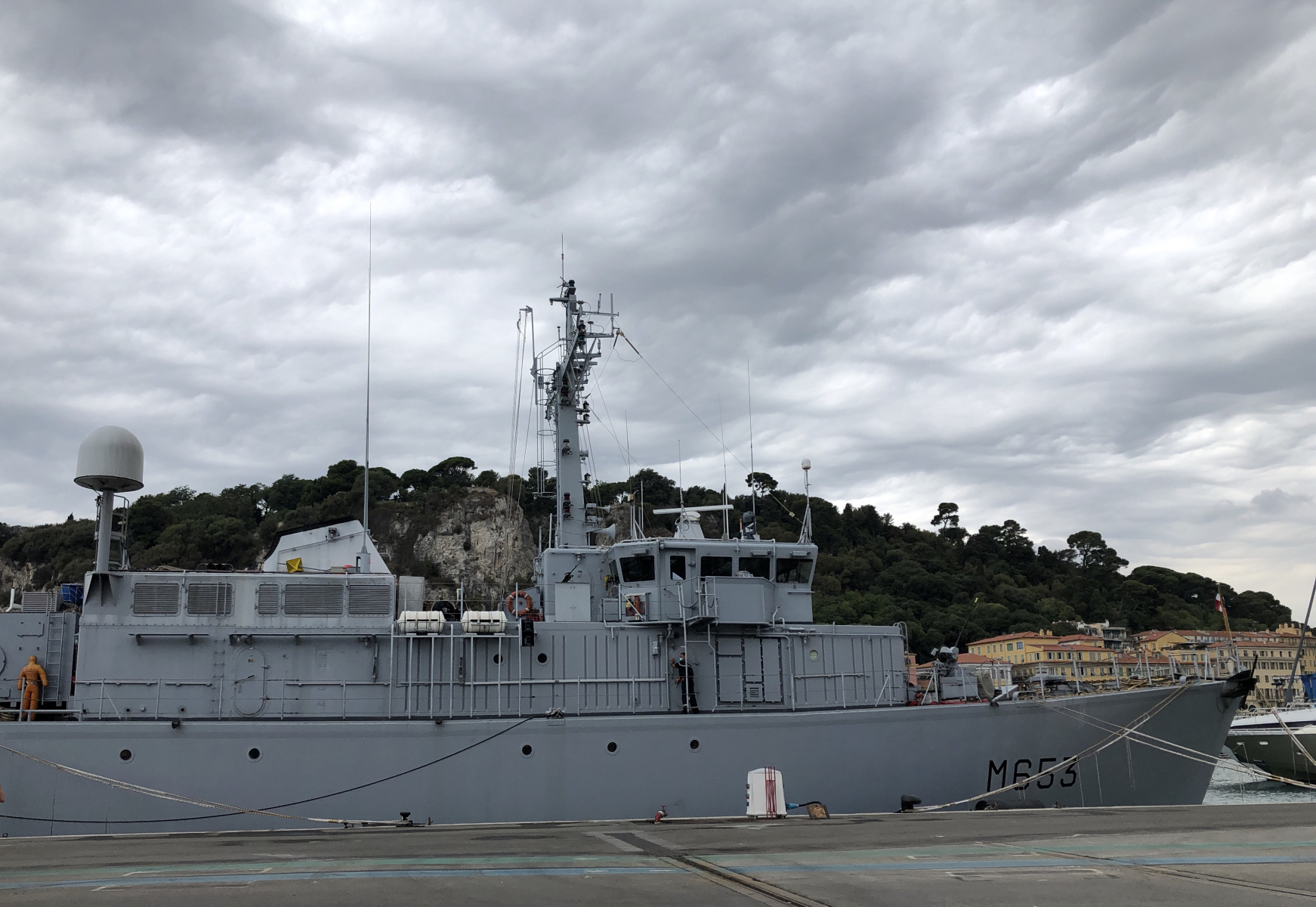 Visite du Capricorne au port de Nice