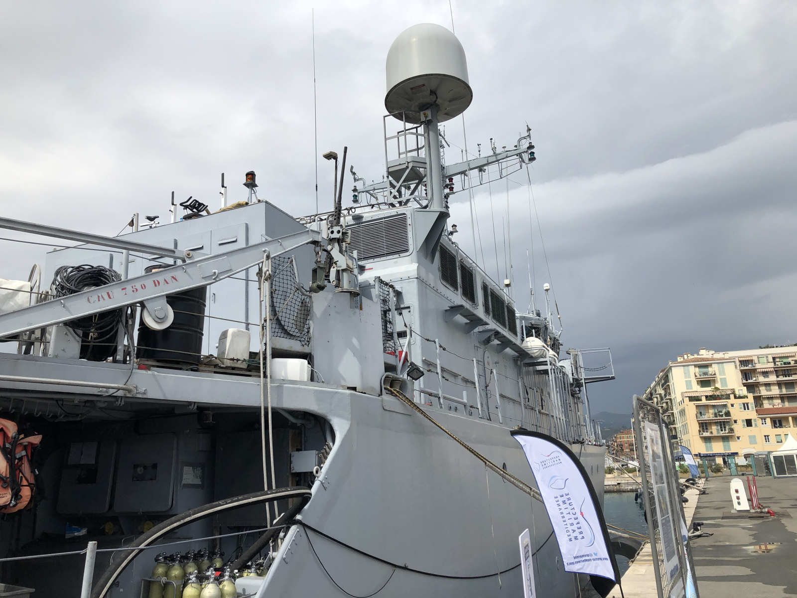 Visite du Capricorne au port de Nice