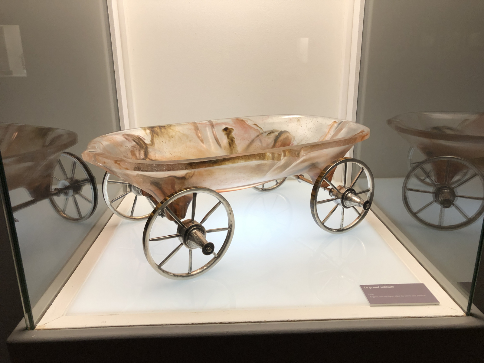 Visite de l'exposition Goudji au musée Masséna