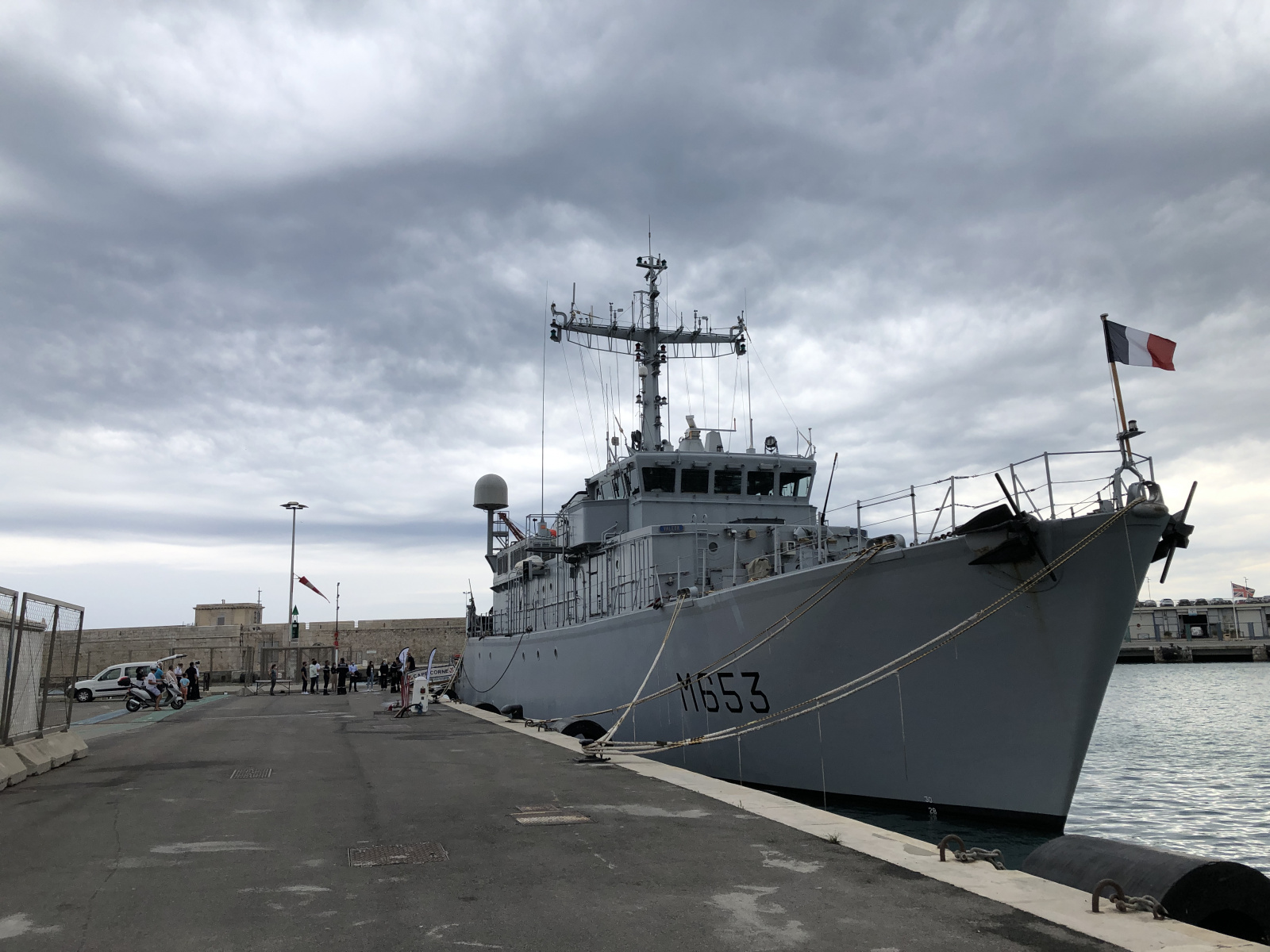 Visite du Capricorne au port de Nice