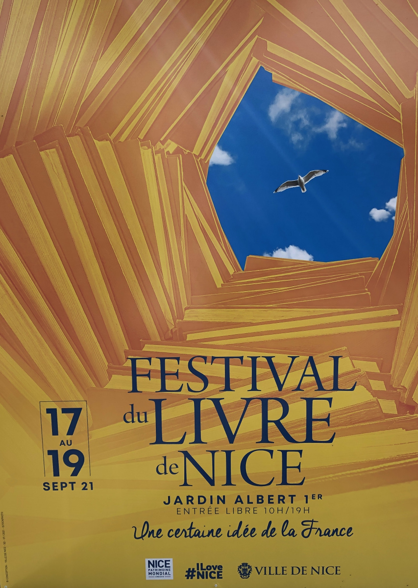 Ballade au Festival du Livre de Nice 2021