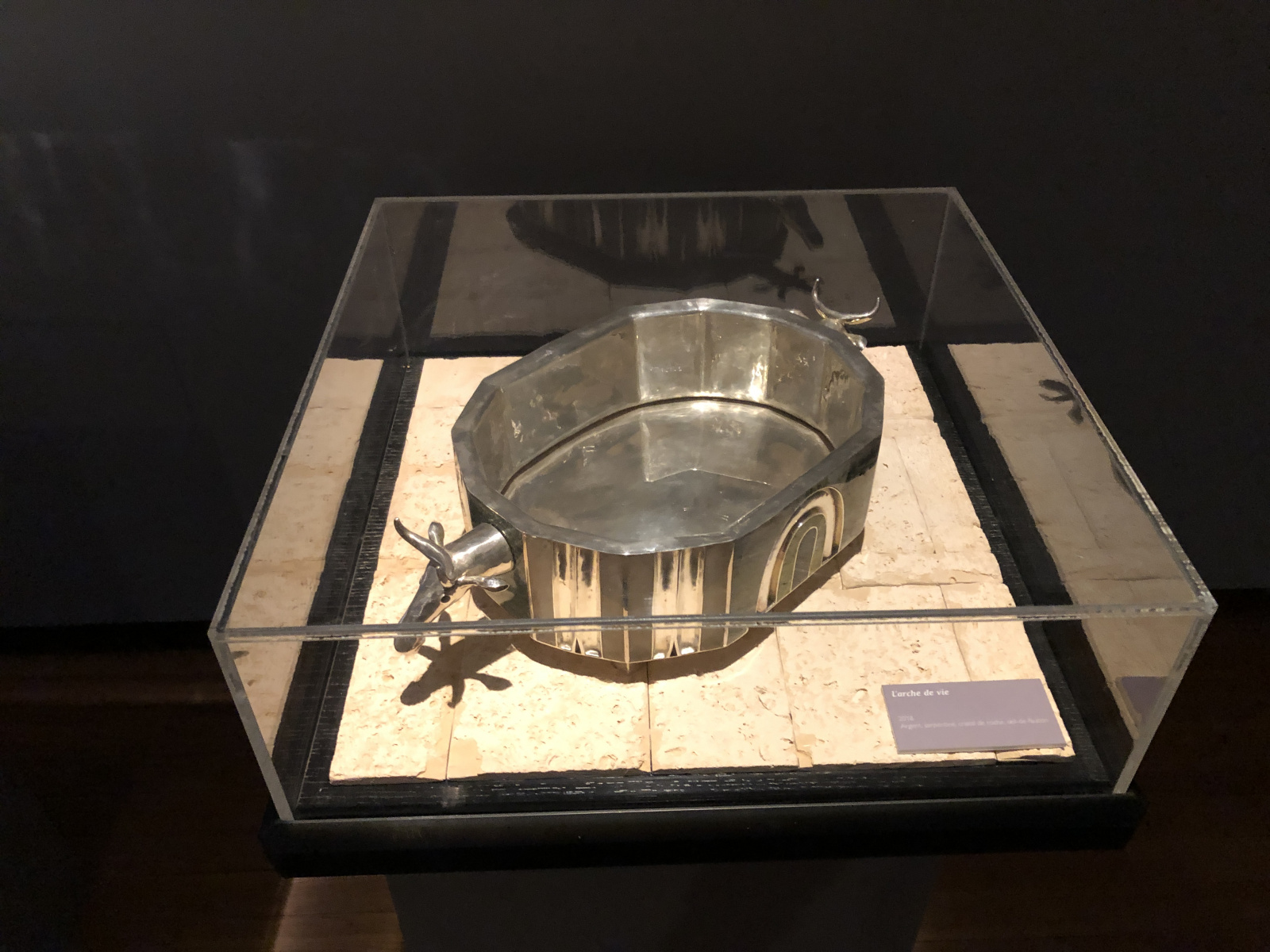 Visite de l'exposition Goudji au musée Masséna