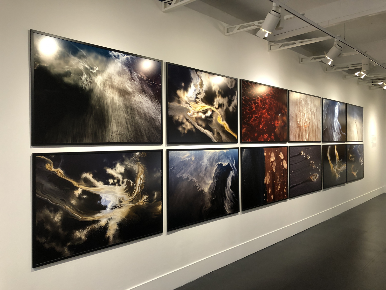 Visite de l'exposition consacrée à Yann Arthus Bertrand