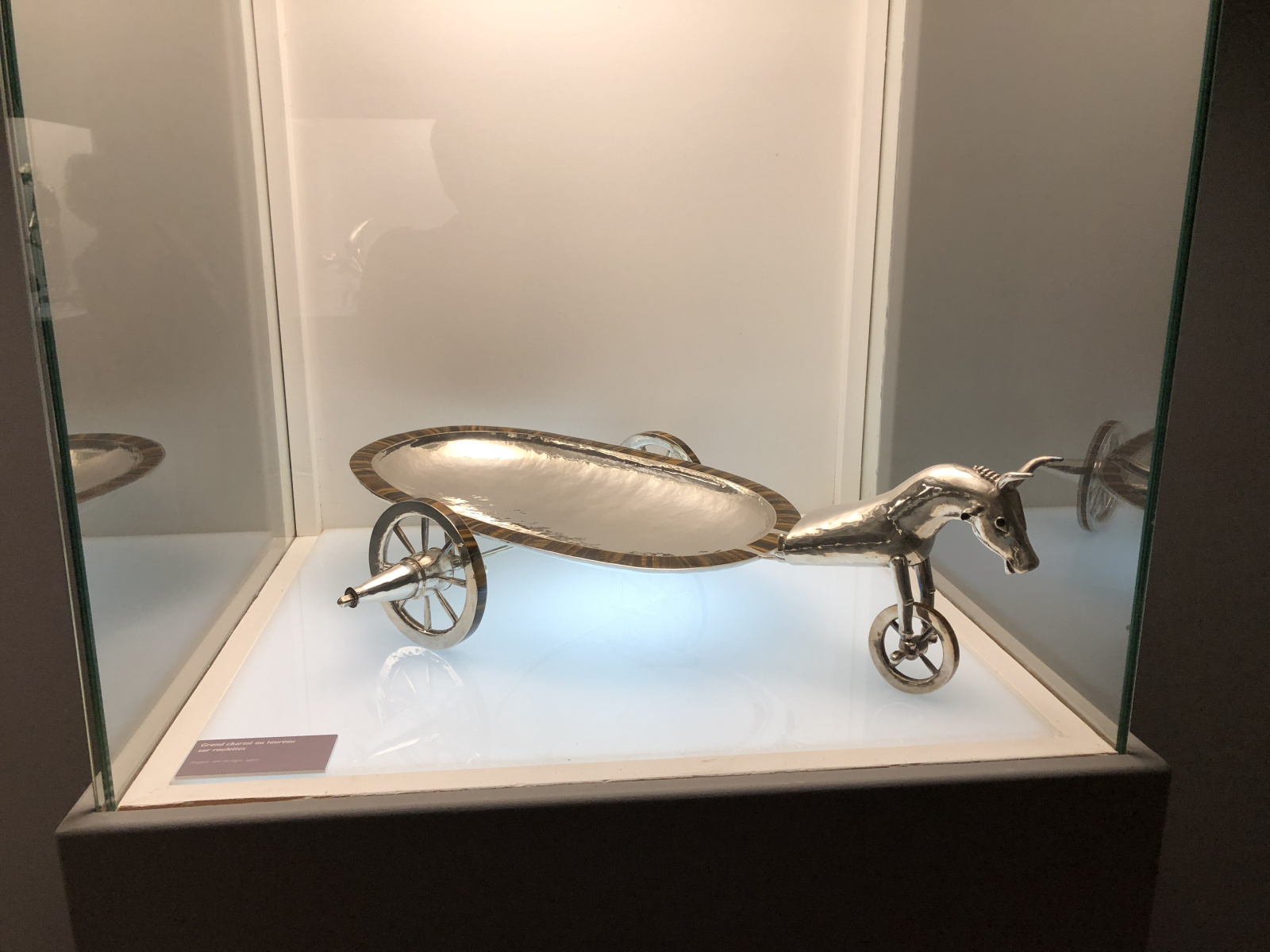 Visite de l'exposition Goudji au musée Masséna