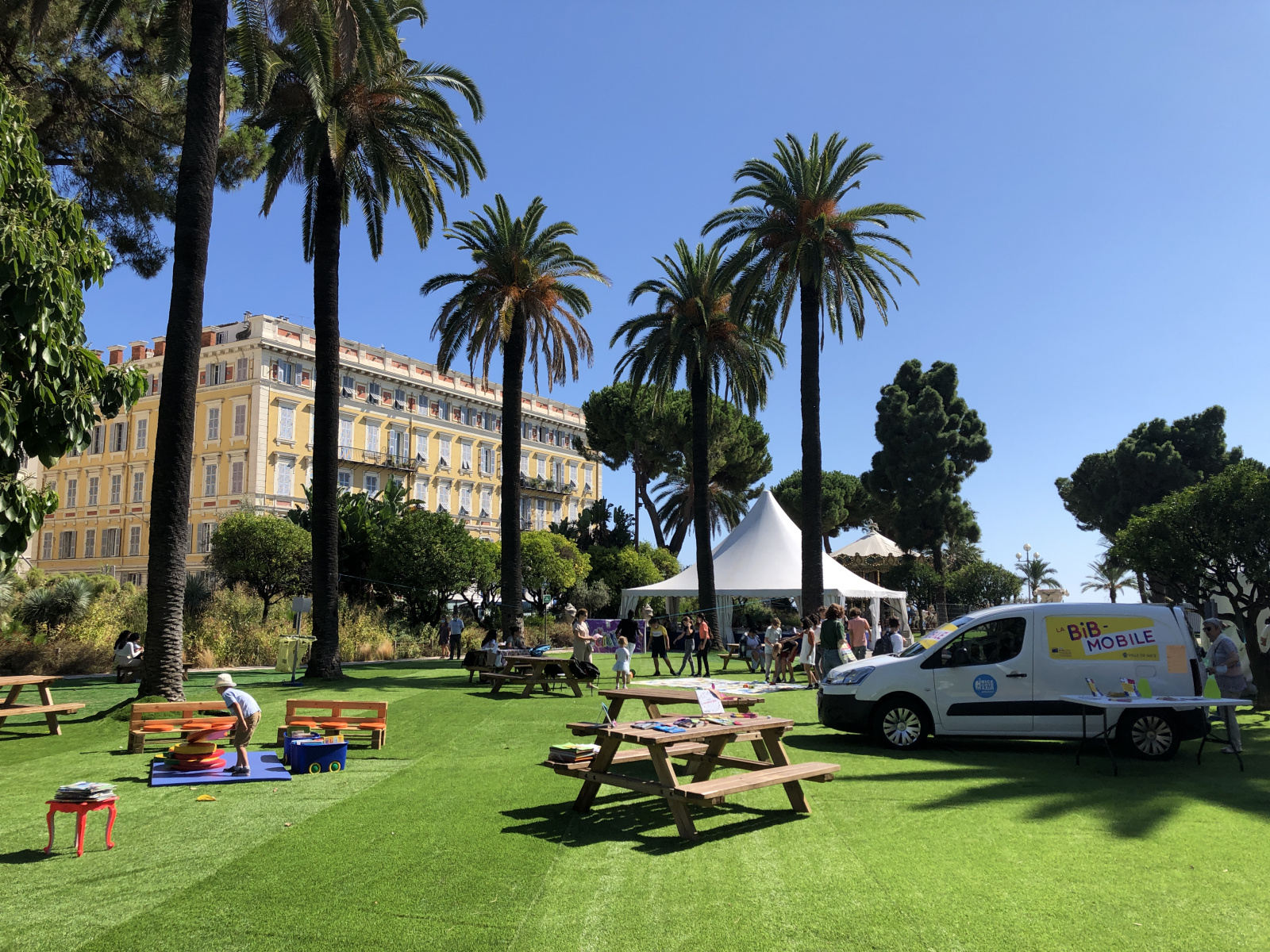 Ballade au Festival du Livre de Nice 2021