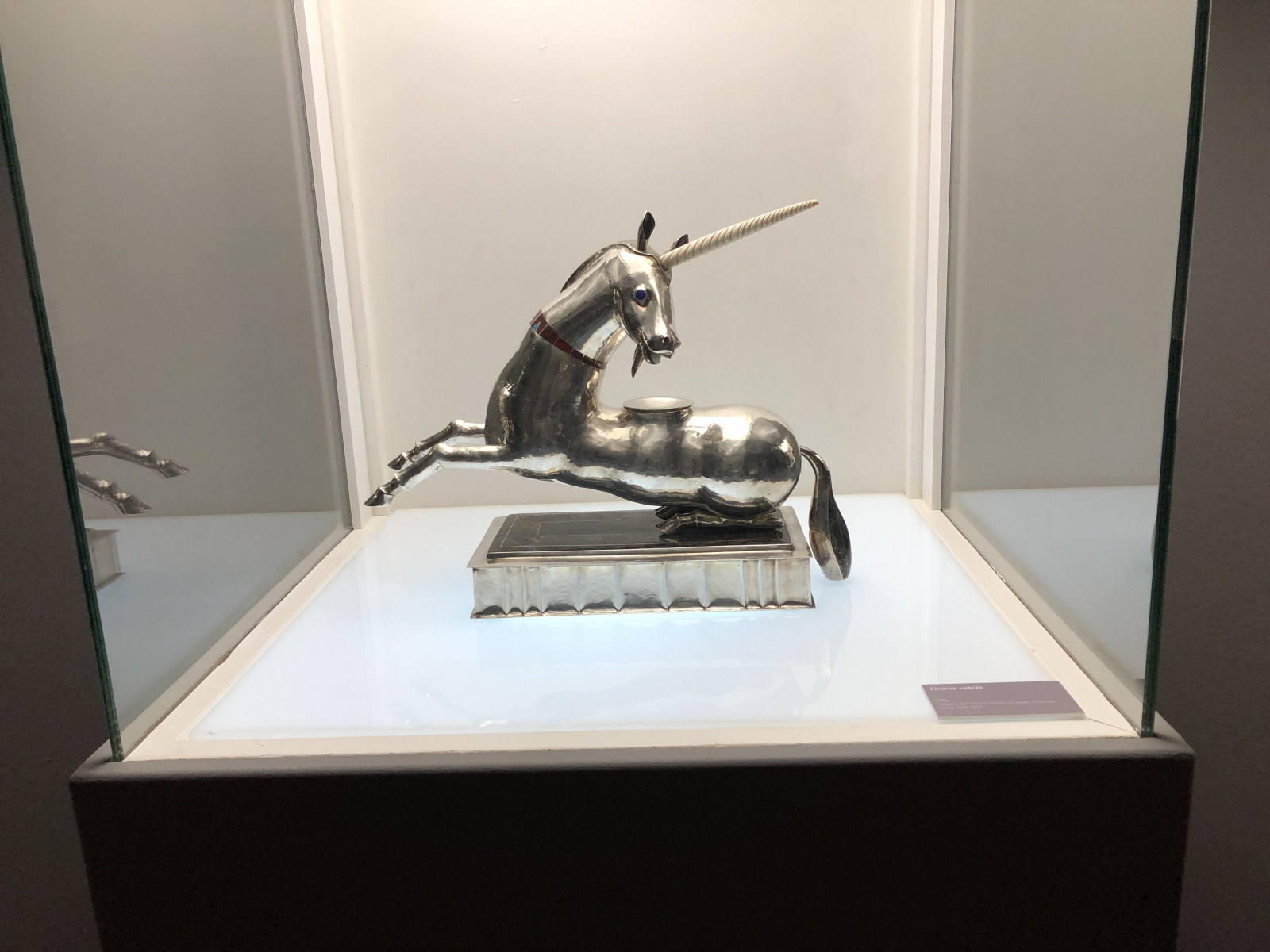 Visite de l'exposition Goudji au musée Masséna