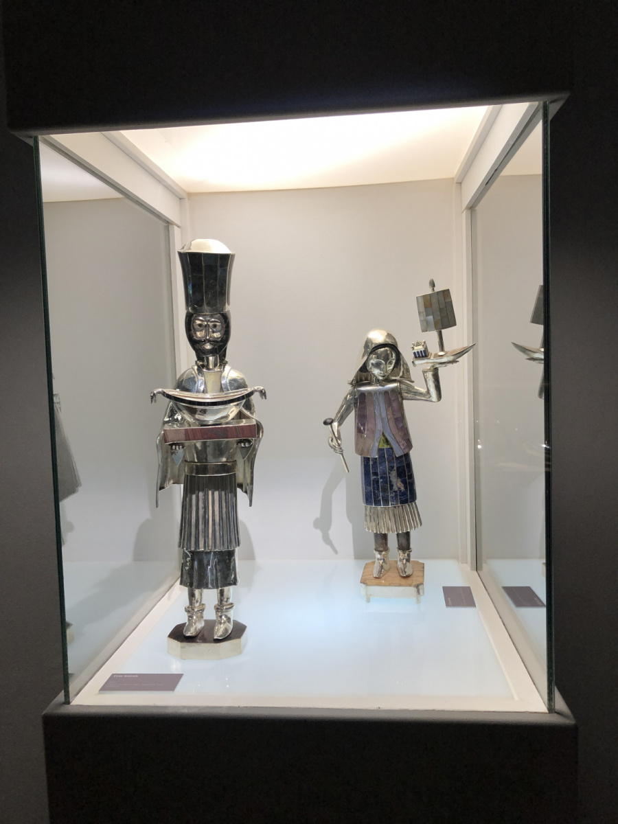 Visite de l'exposition Goudji au musée Masséna