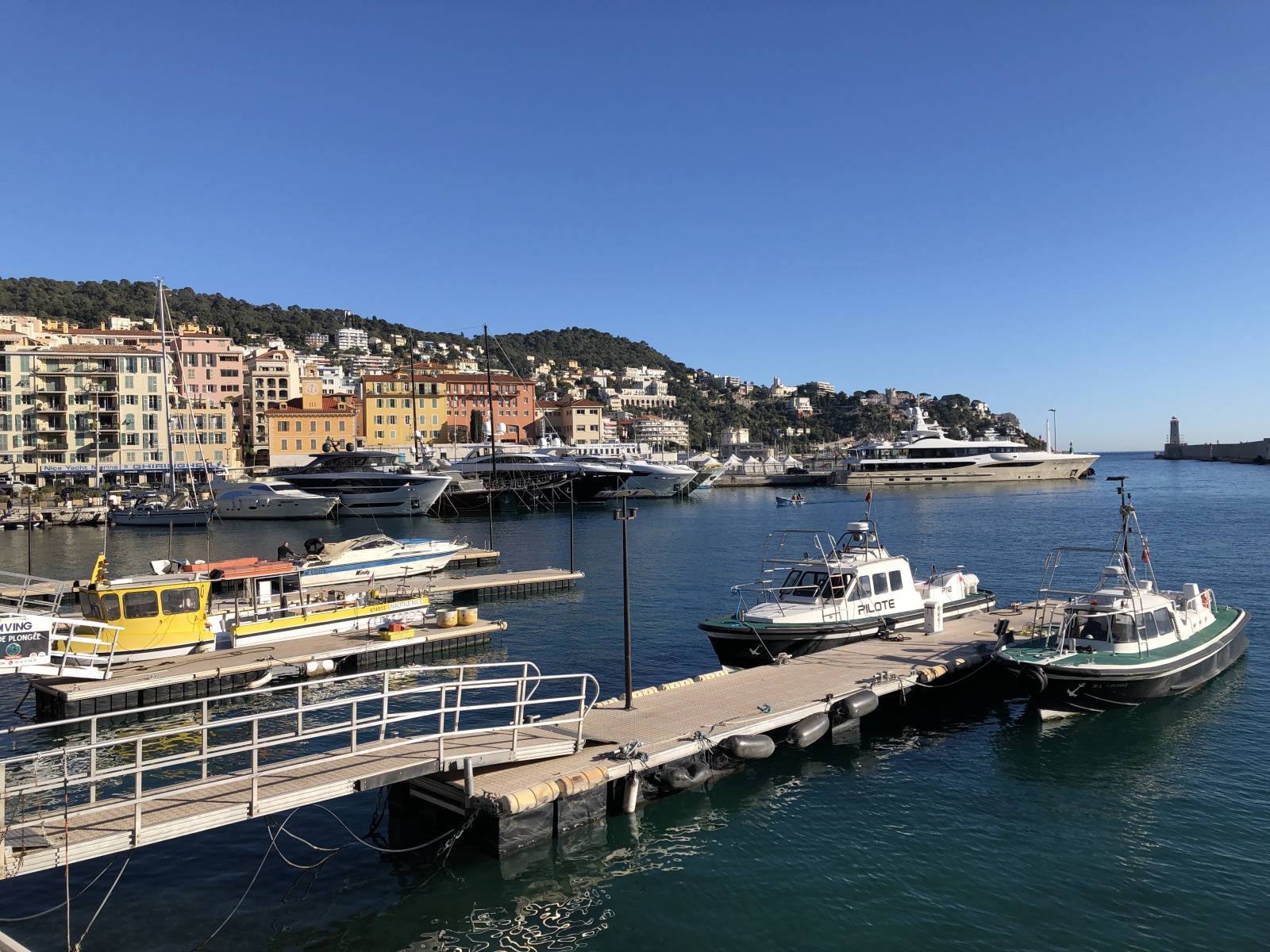 Balade au port Lympia