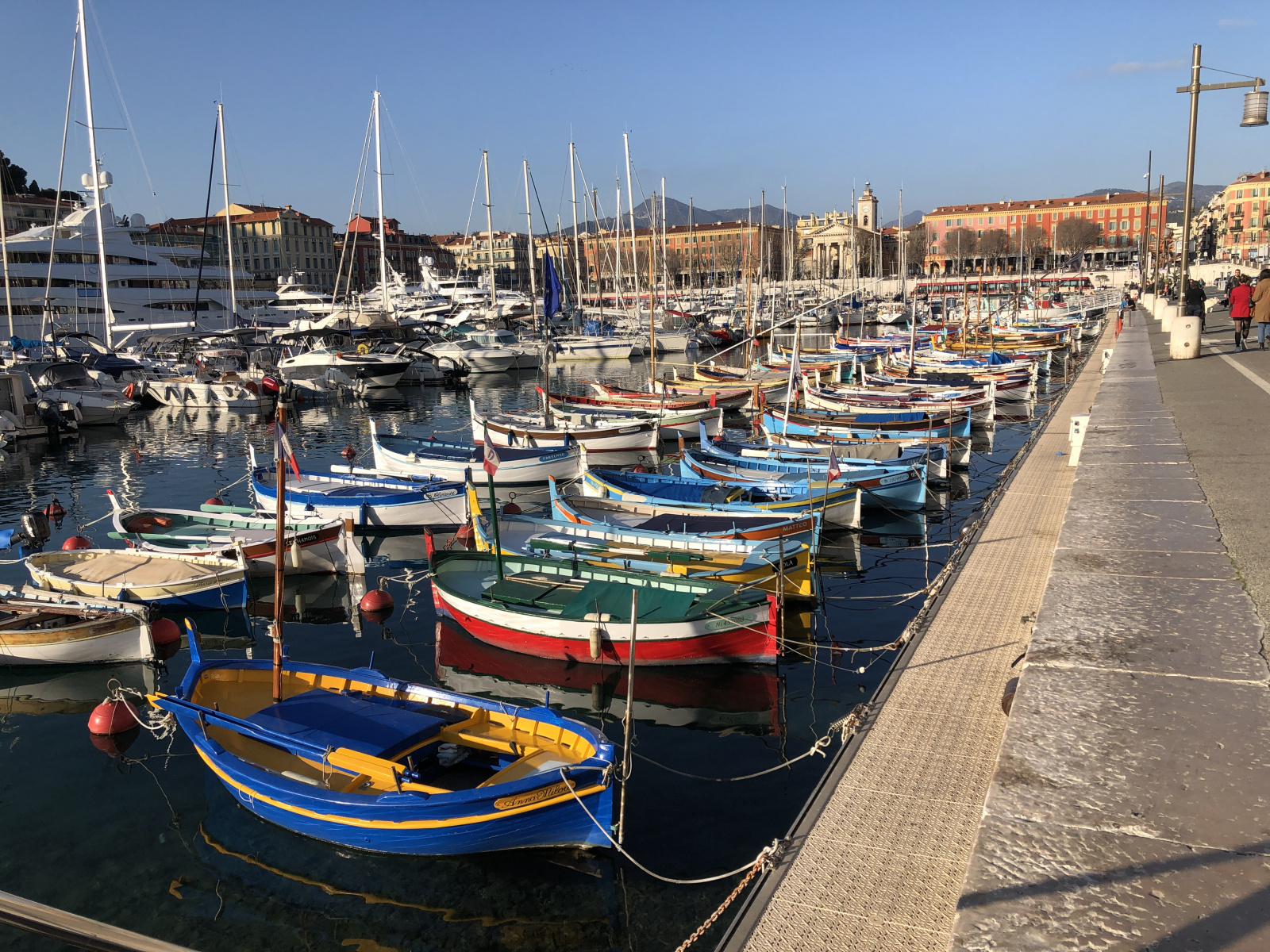 Balade au port Lympia