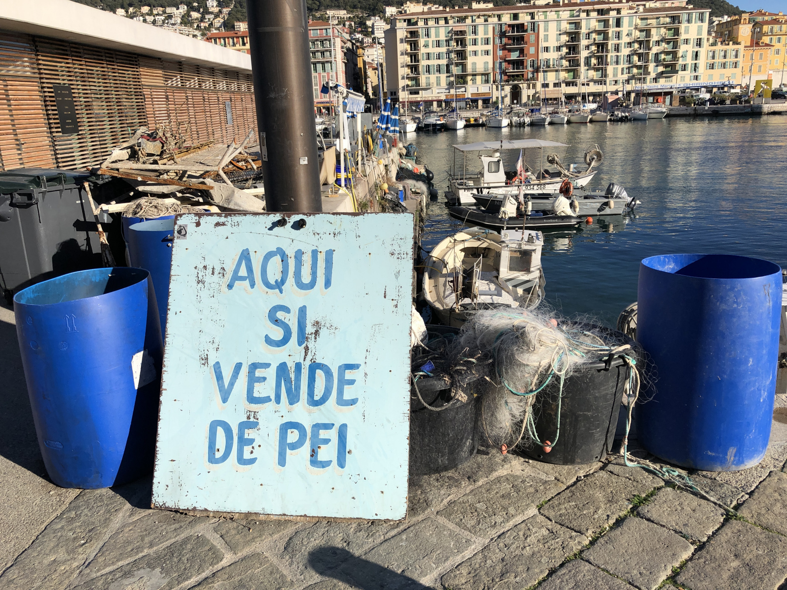 Balade au port Lympia