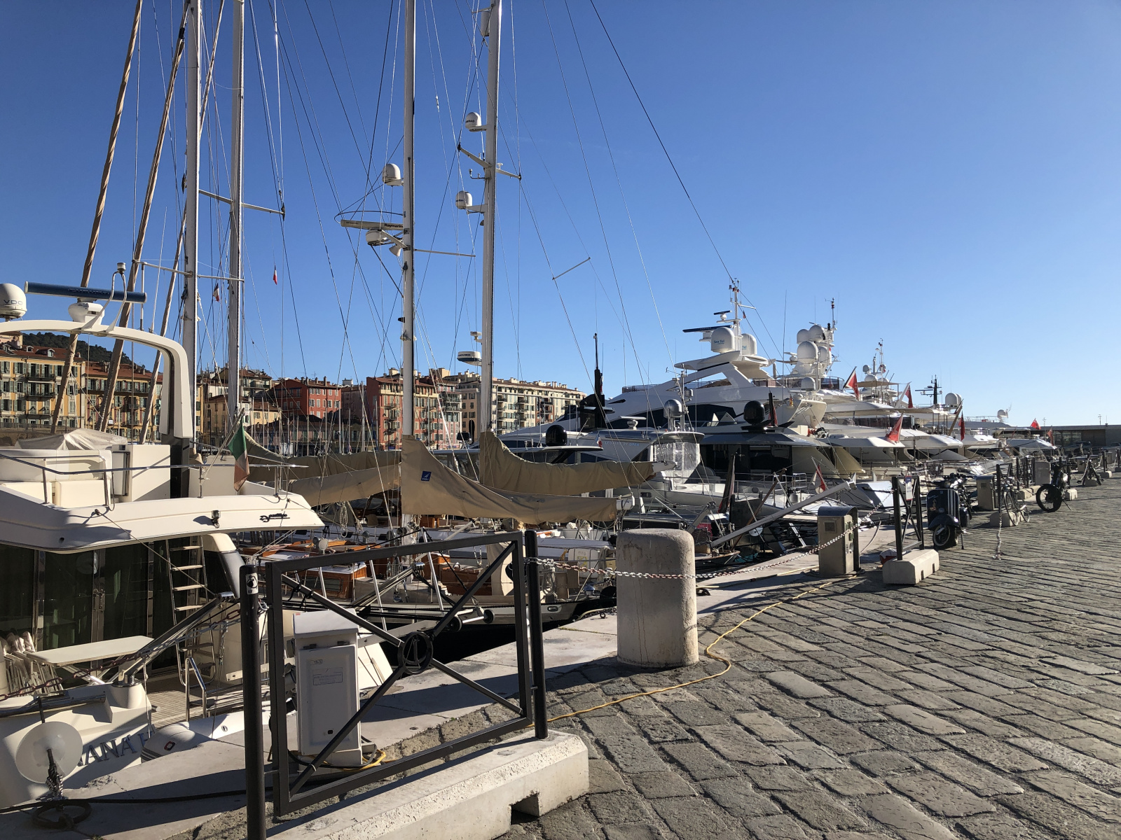 Balade au port Lympia