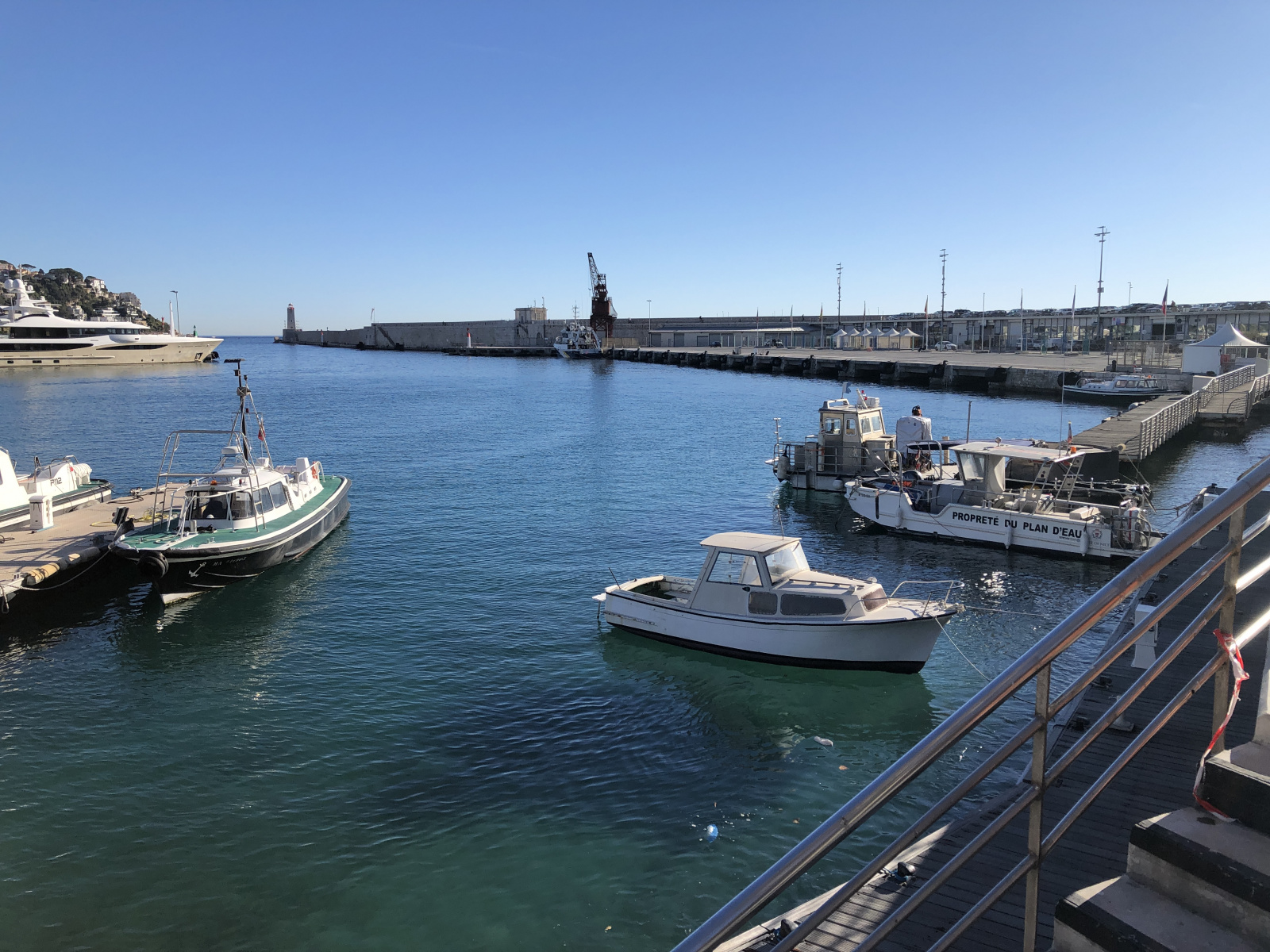 Balade au port Lympia