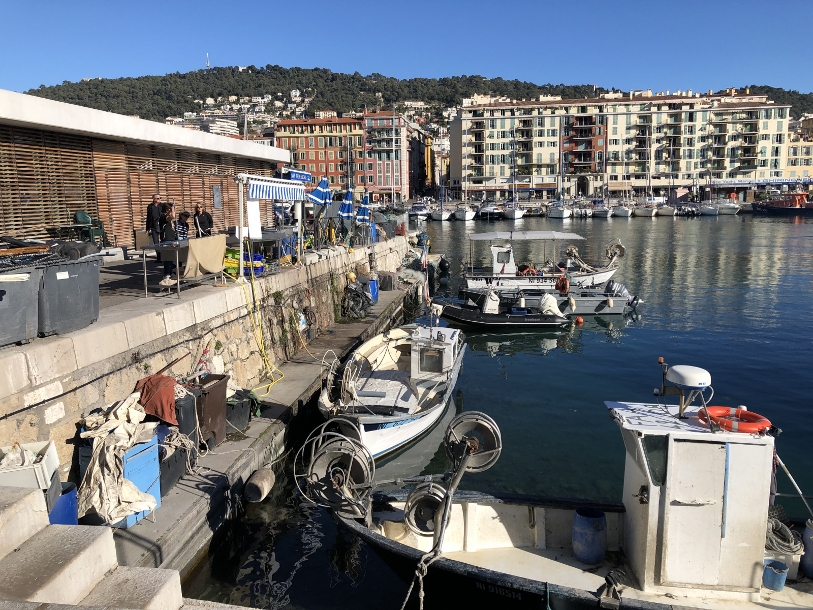 Balade au port Lympia