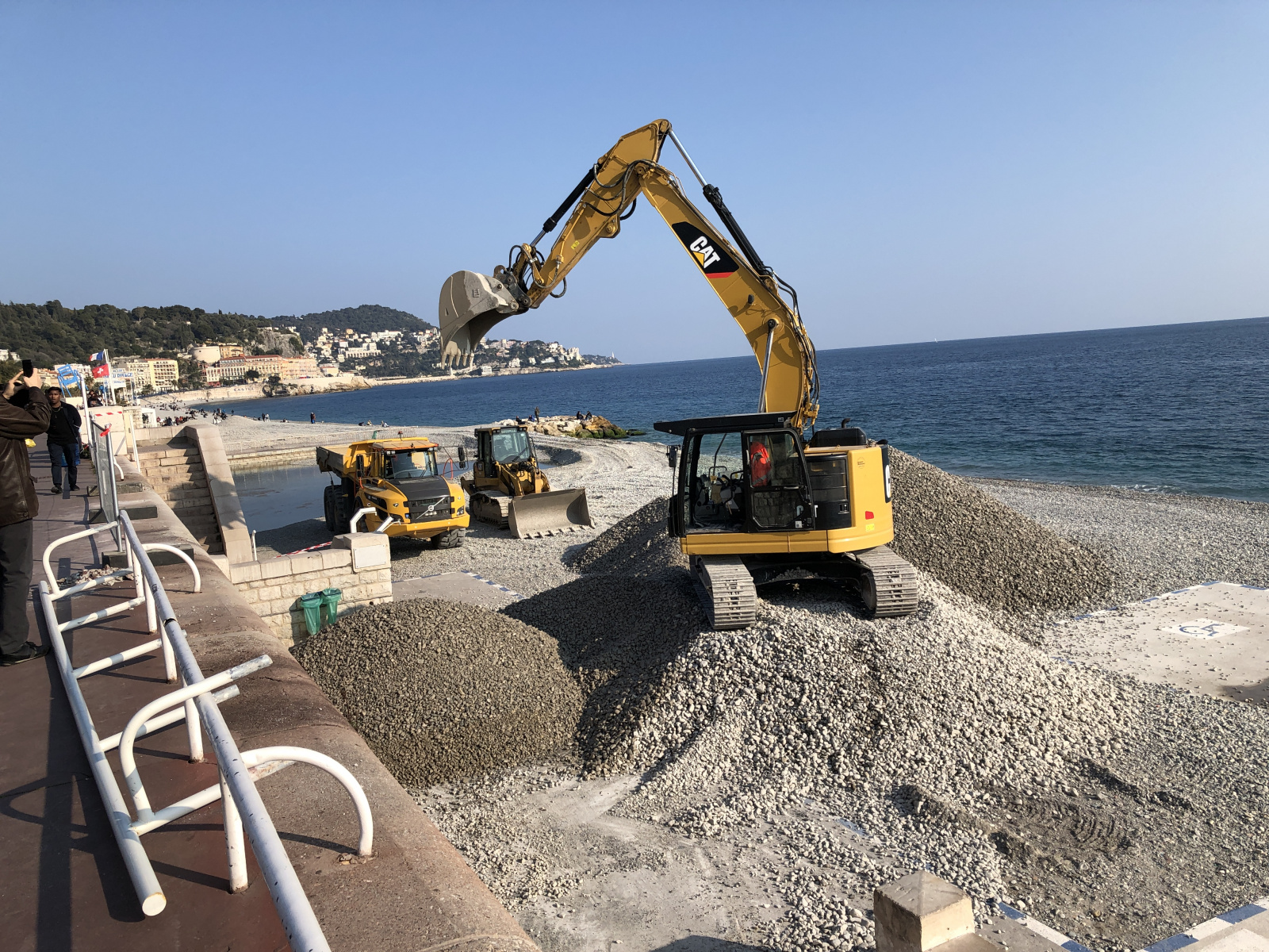 La plage ...
