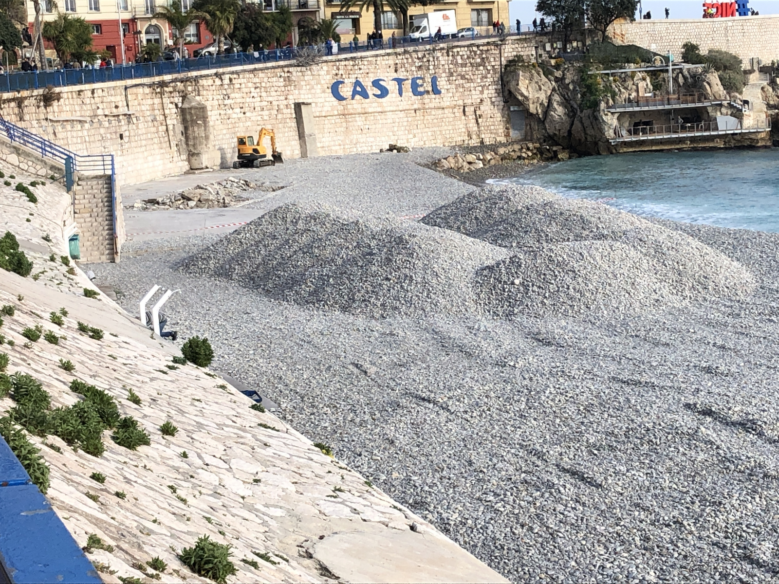 La plage ...