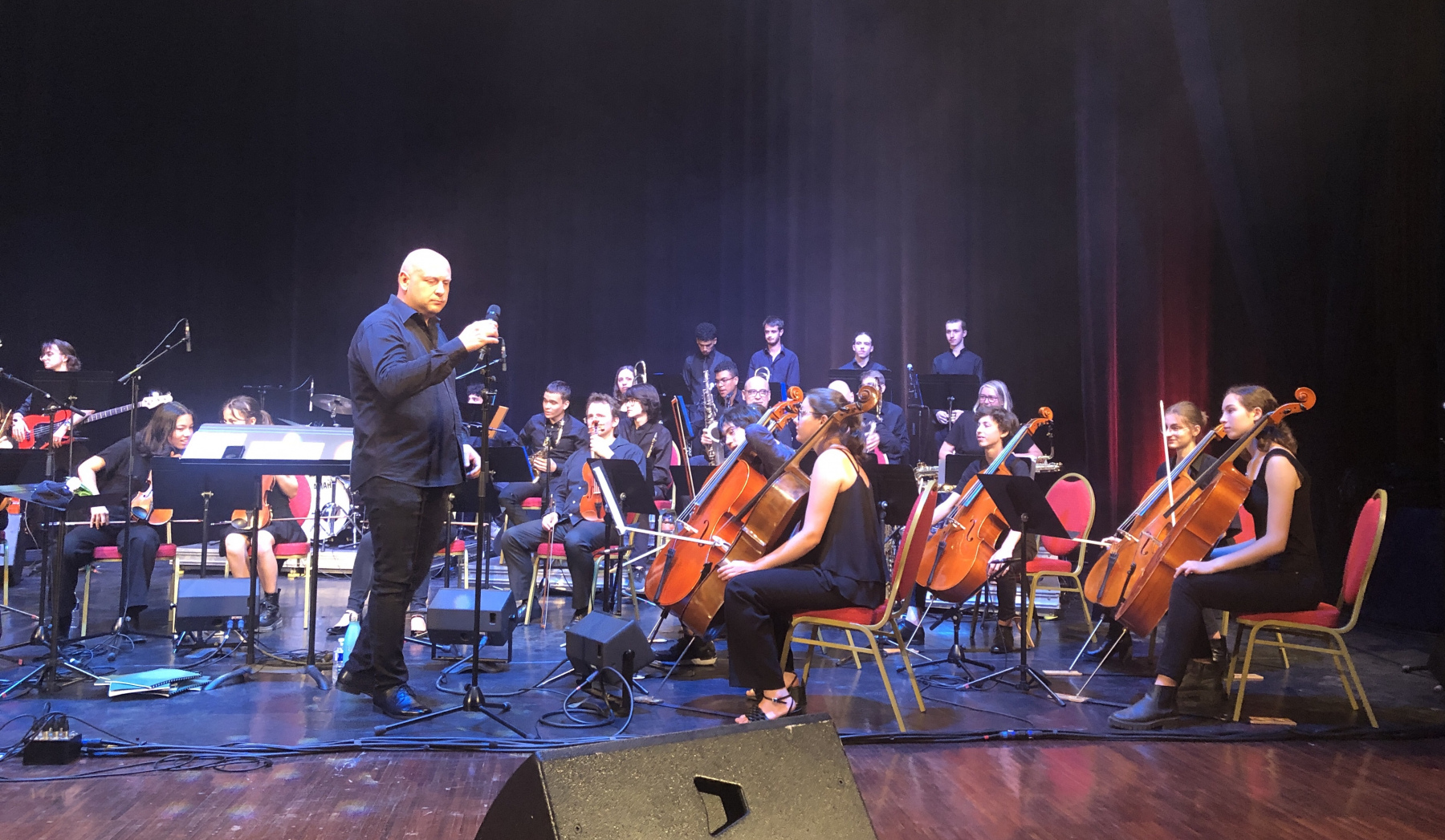 Concert du Big Band du conservatoire de Nice et Andréa Balducci