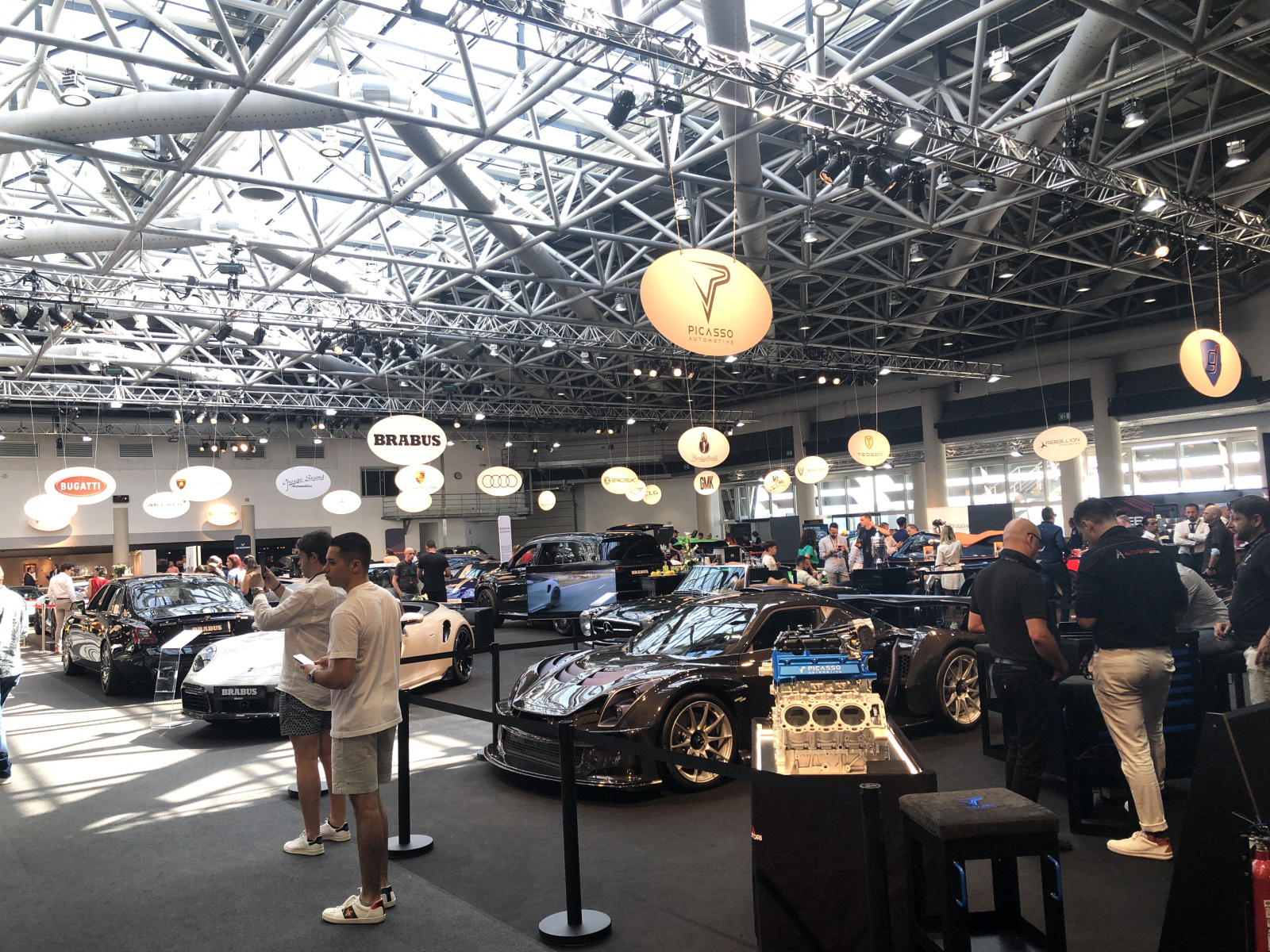 Visite du salon Top Marques à Monaco