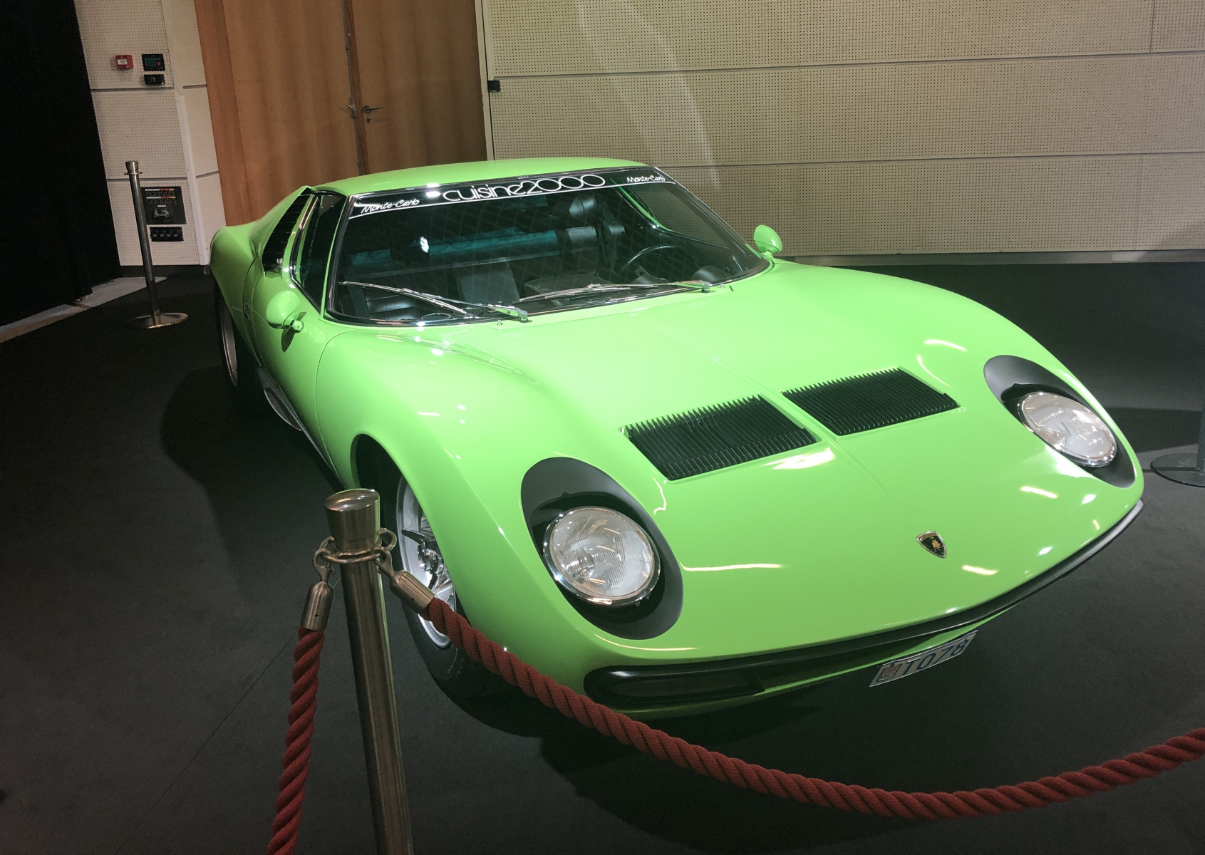 Visite du salon Top Marques à Monaco