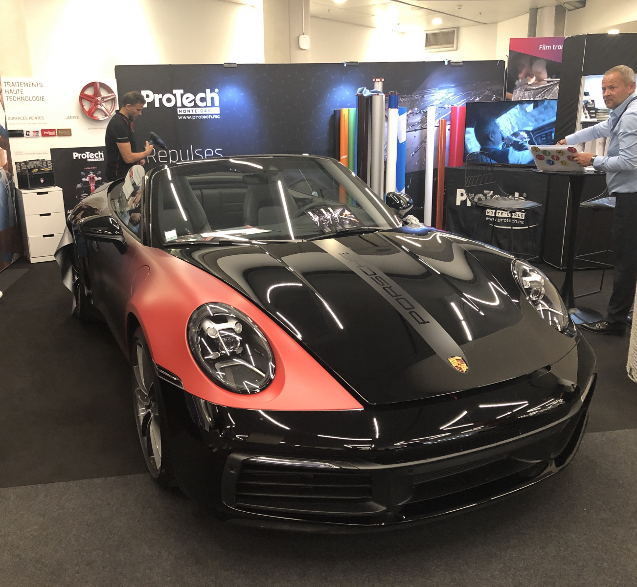 Visite du salon Top Marques à Monaco