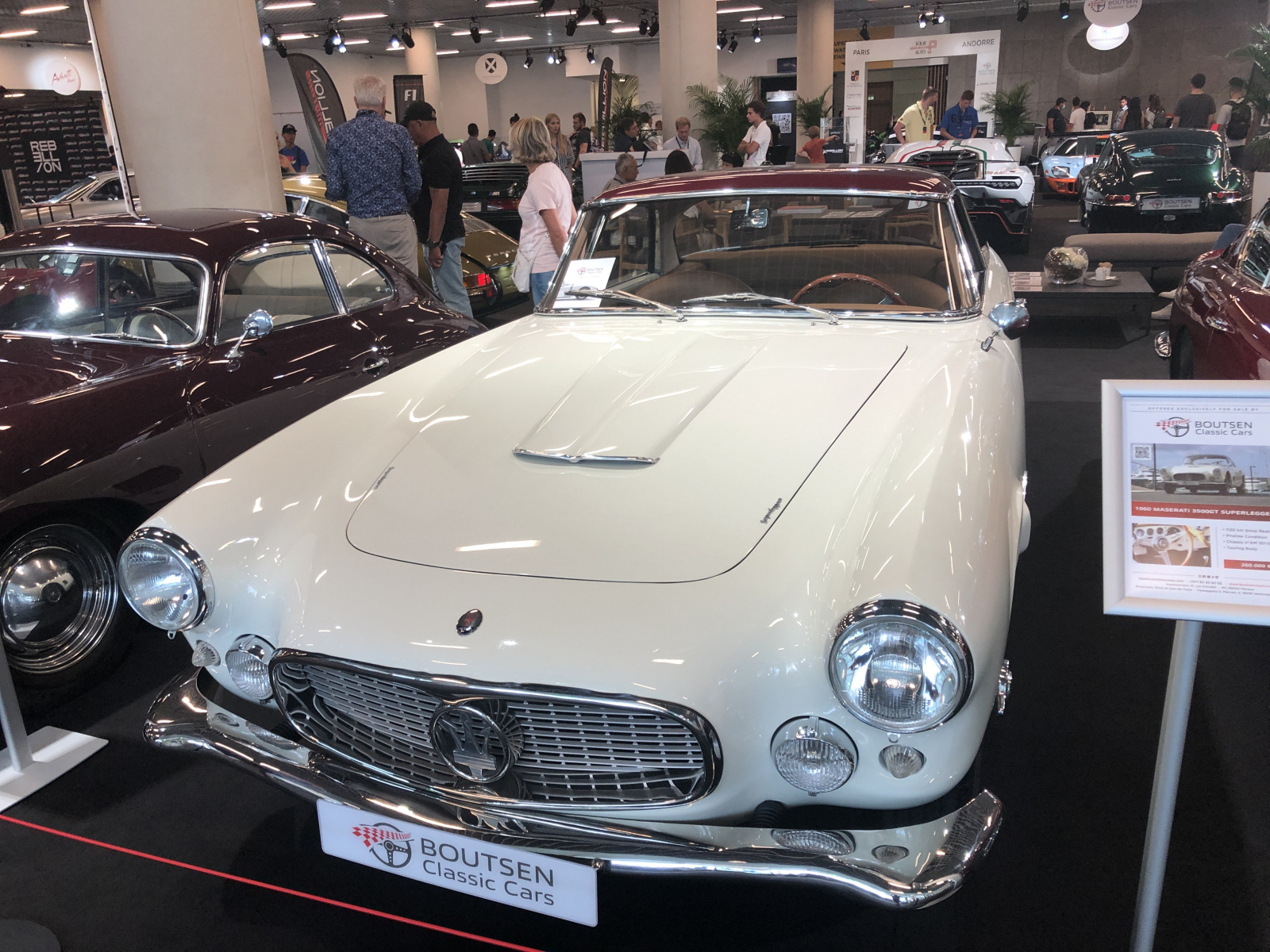 Visite du salon Top Marques à Monaco