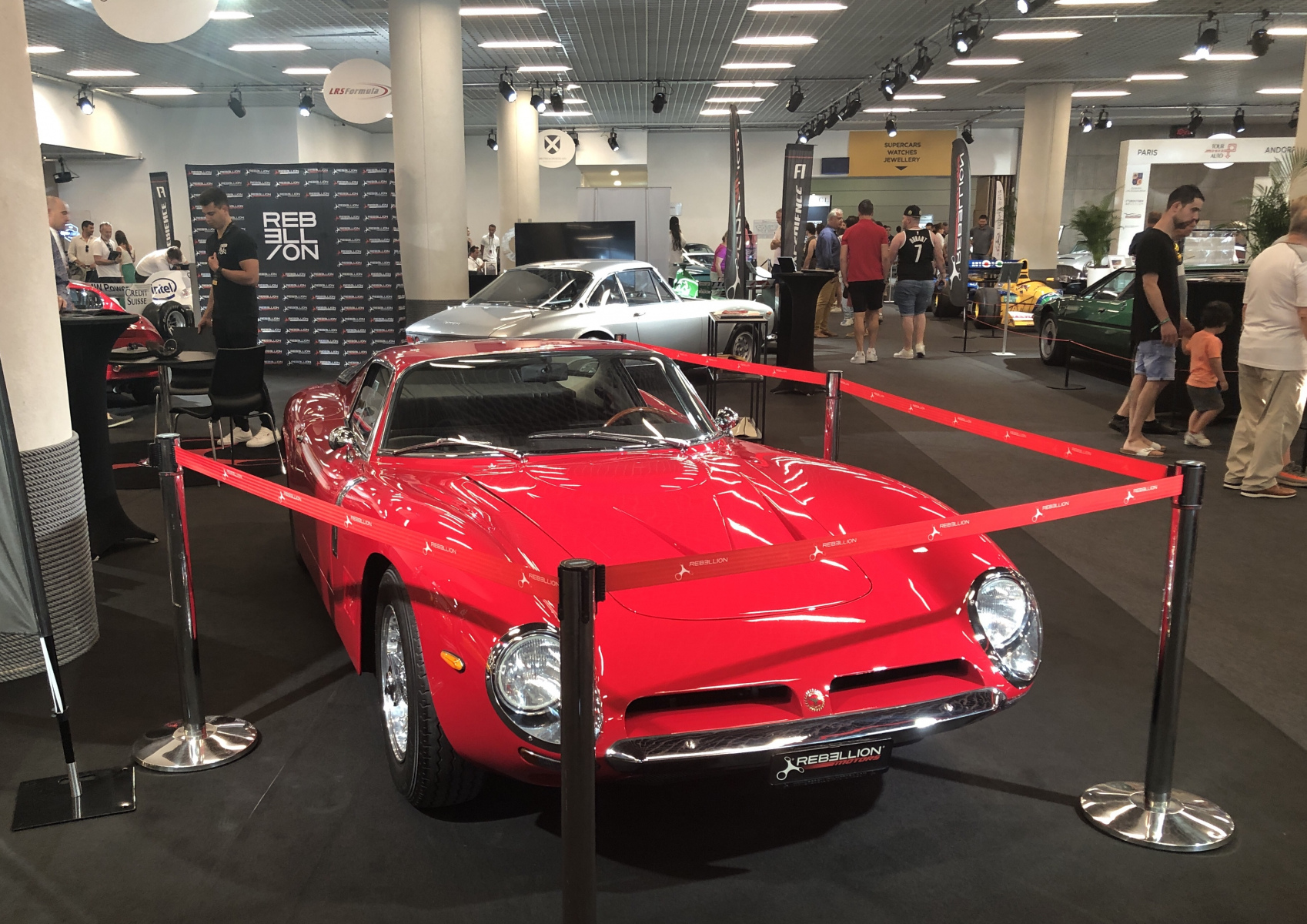 Visite du salon Top Marques à Monaco