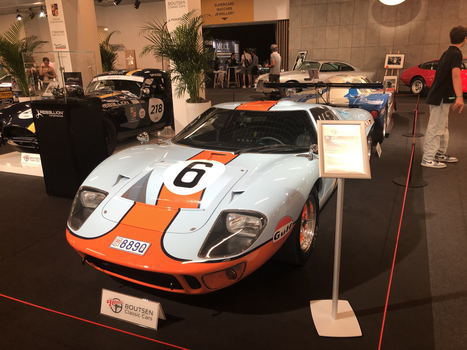 Visite du salon Top Marques à Monaco