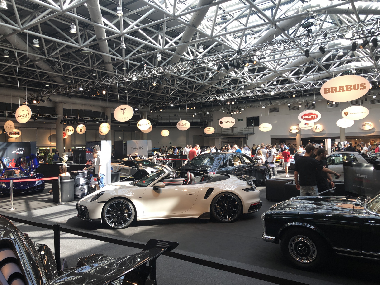 Visite du salon Top Marques à Monaco
