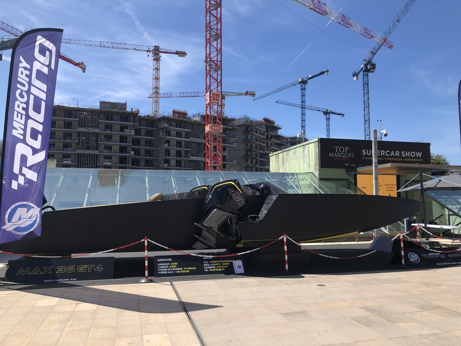Visite du salon Top Marques à Monaco