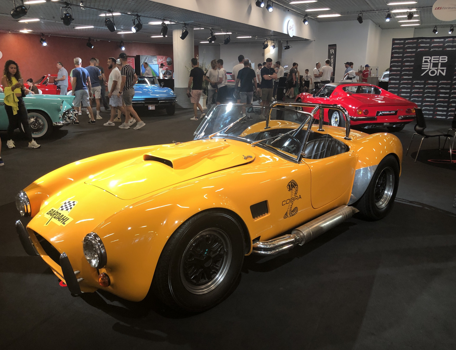 Visite du salon Top Marques à Monaco