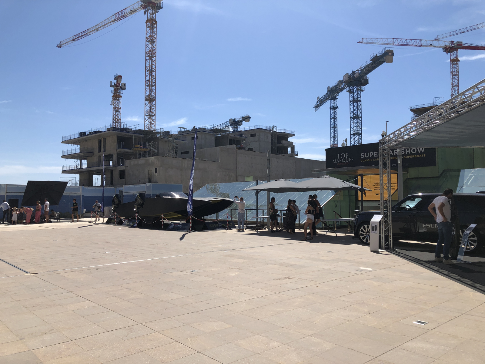 Visite du salon Top Marques à Monaco