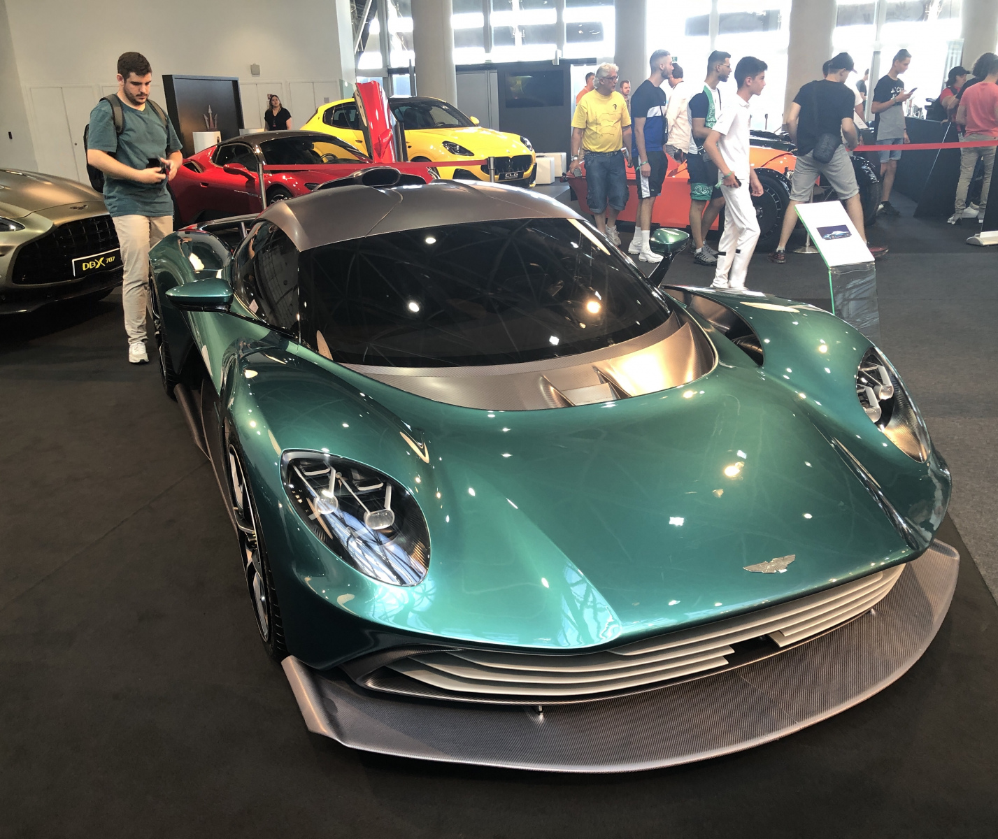 Visite du salon Top Marques à Monaco