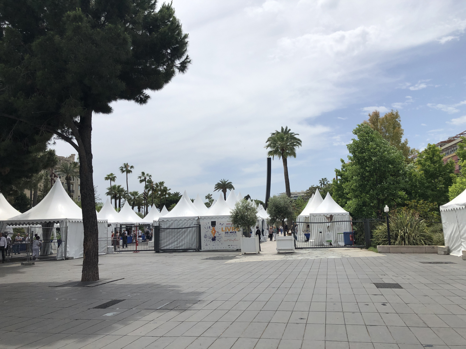 Balade au festival du livre 2022 de Nice