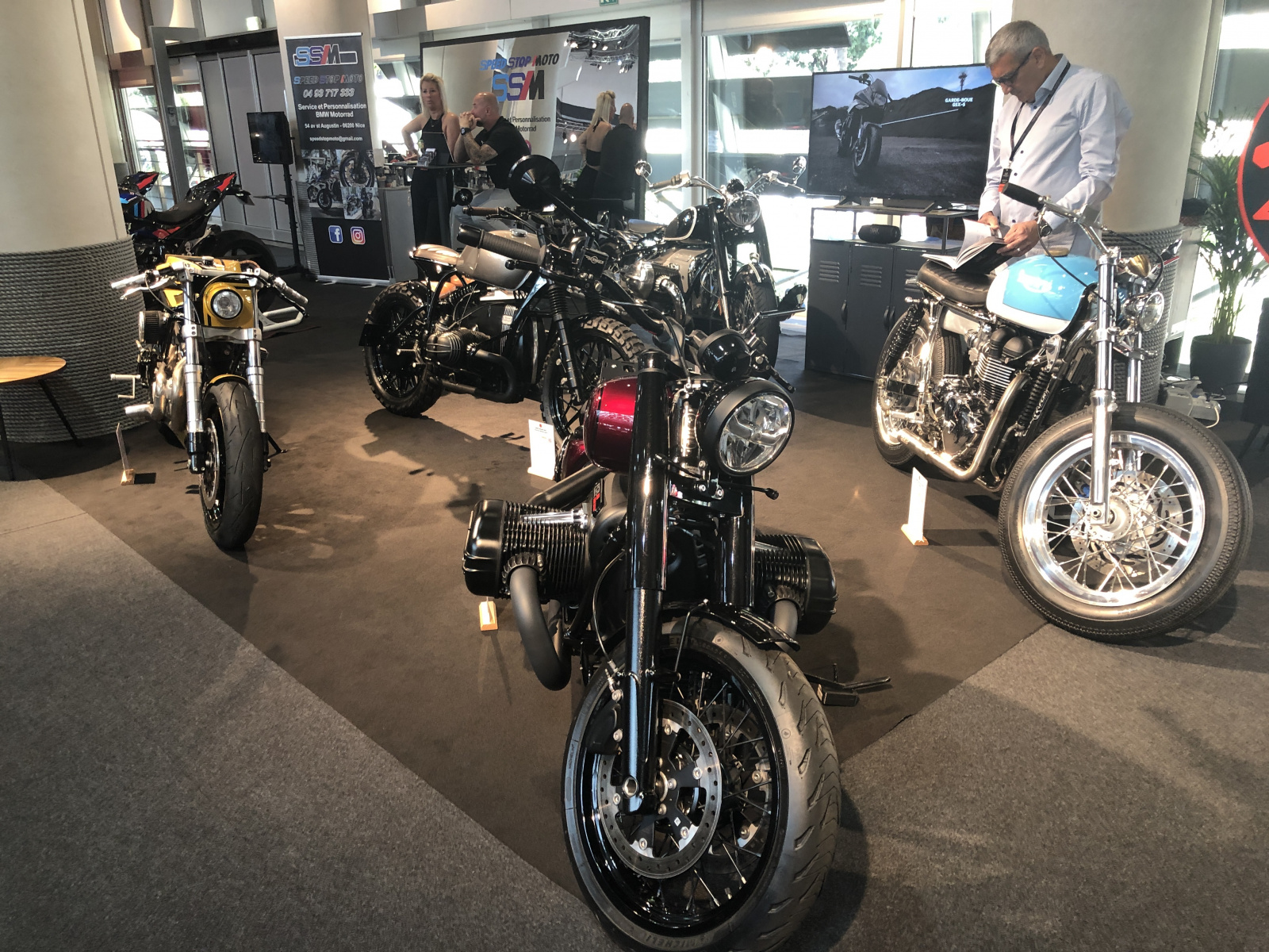 Visite du salon Top Marques à Monaco