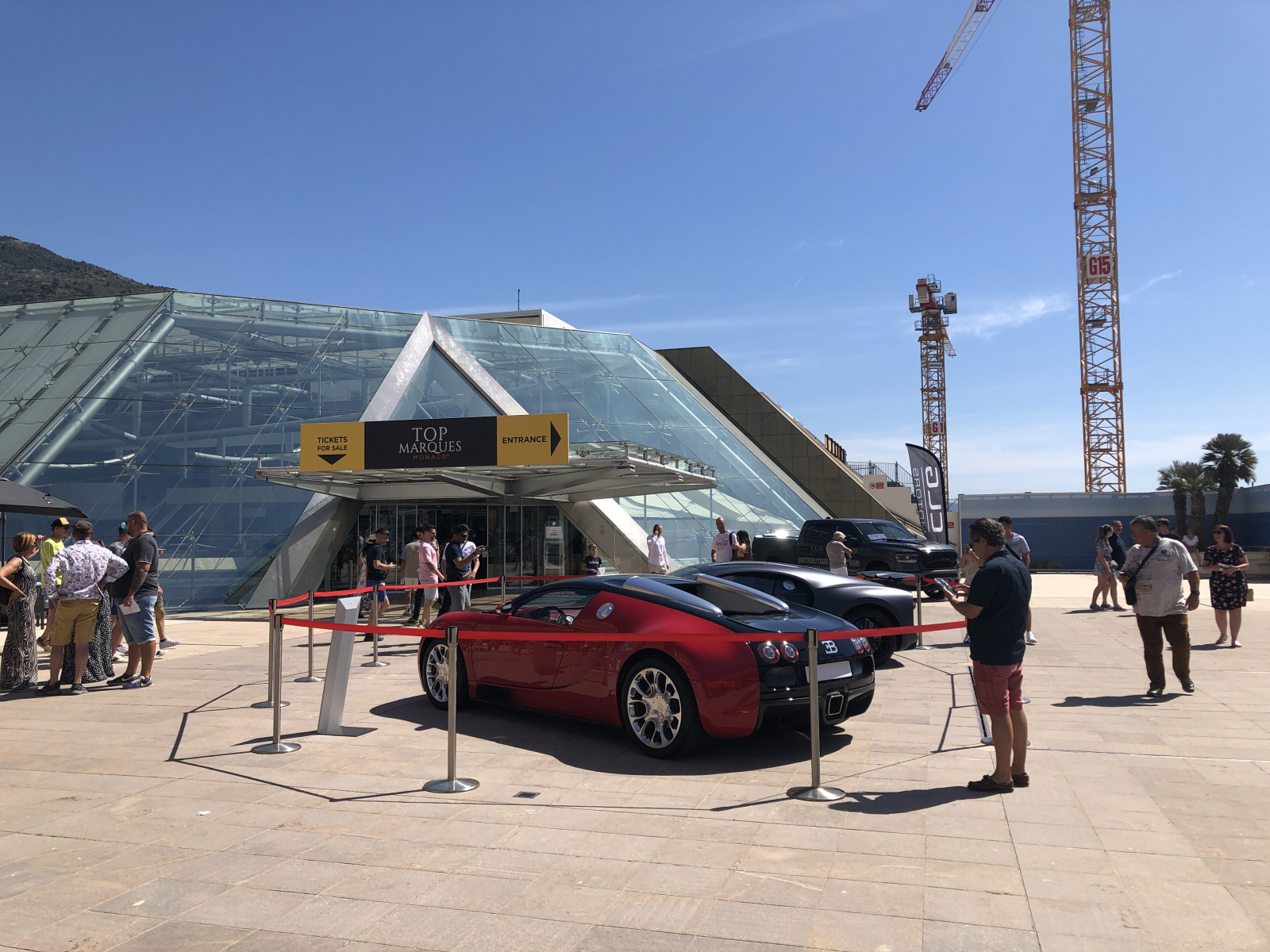 Visite du salon Top Marques à Monaco