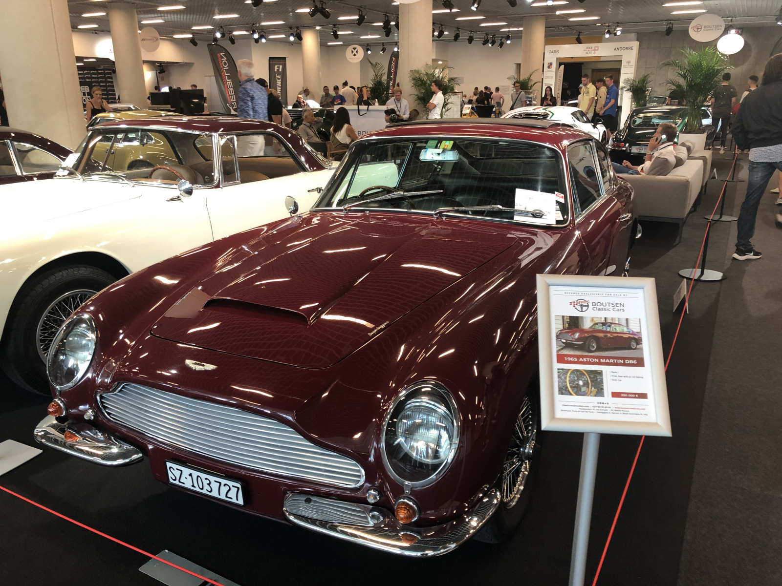 Visite du salon Top Marques à Monaco
