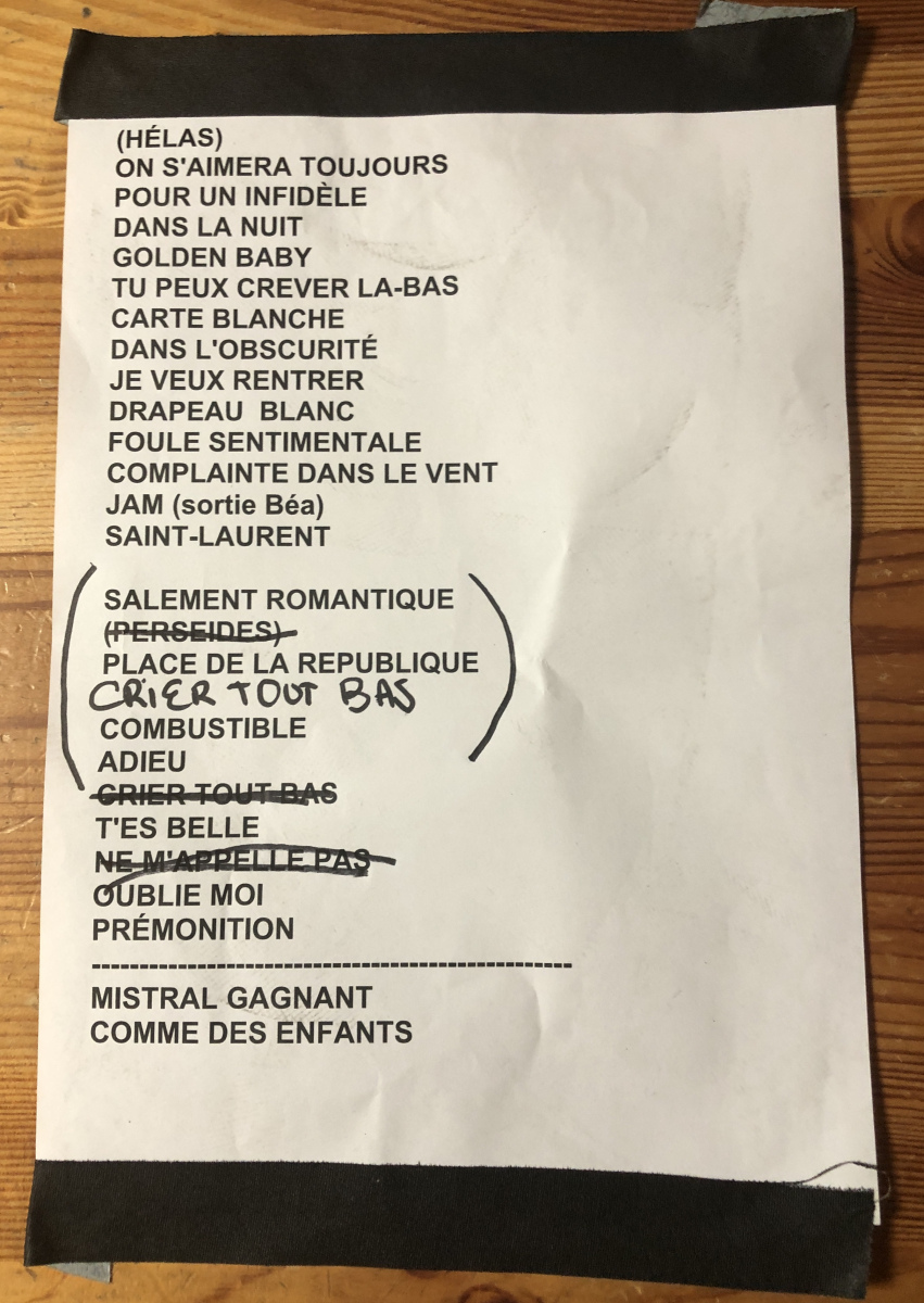 Concert de Coeur de Pirate au casino de  Beaulieu.