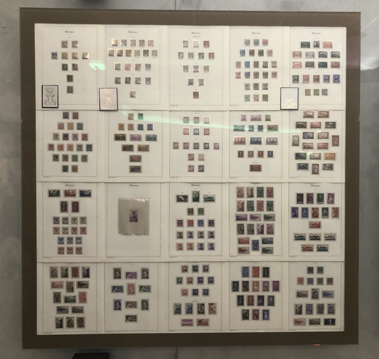 Visite du musée des timbres et des monnaies de Monaco