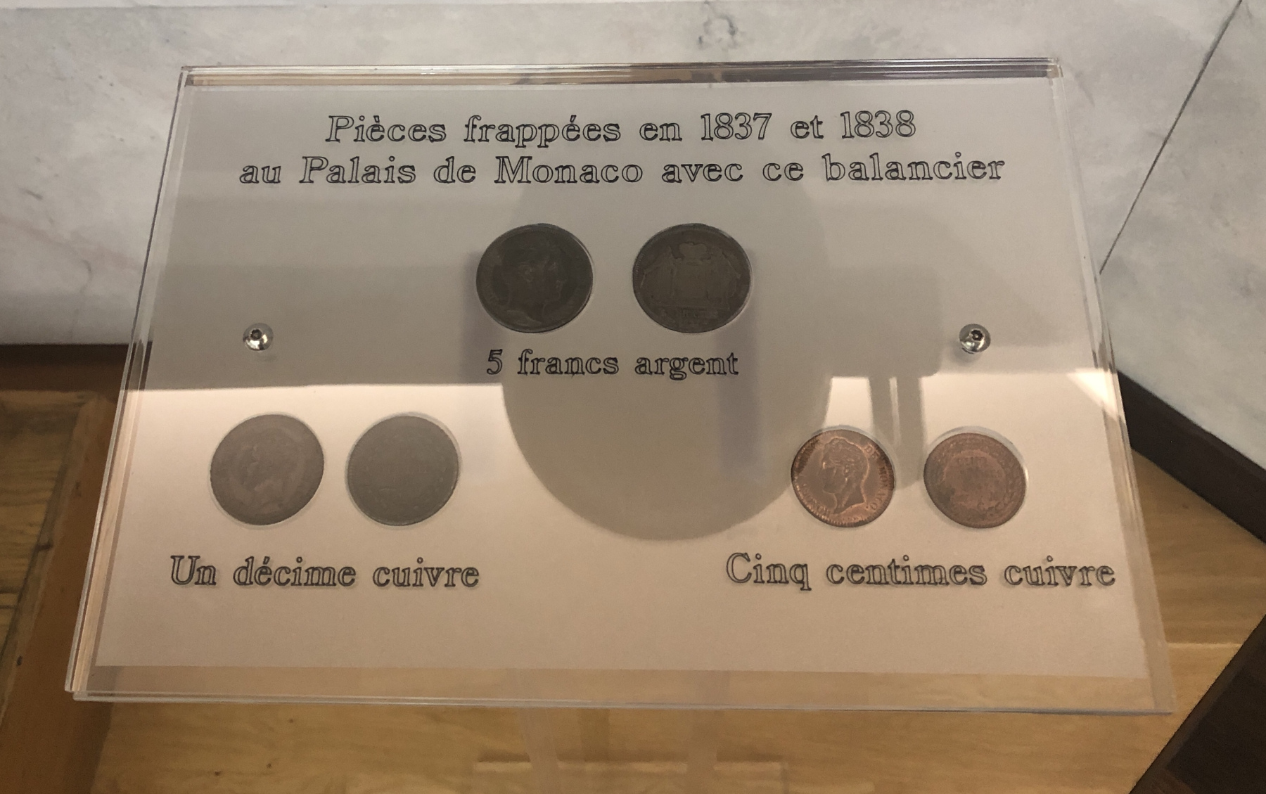 Visite du musée des timbres et des monnaies de Monaco