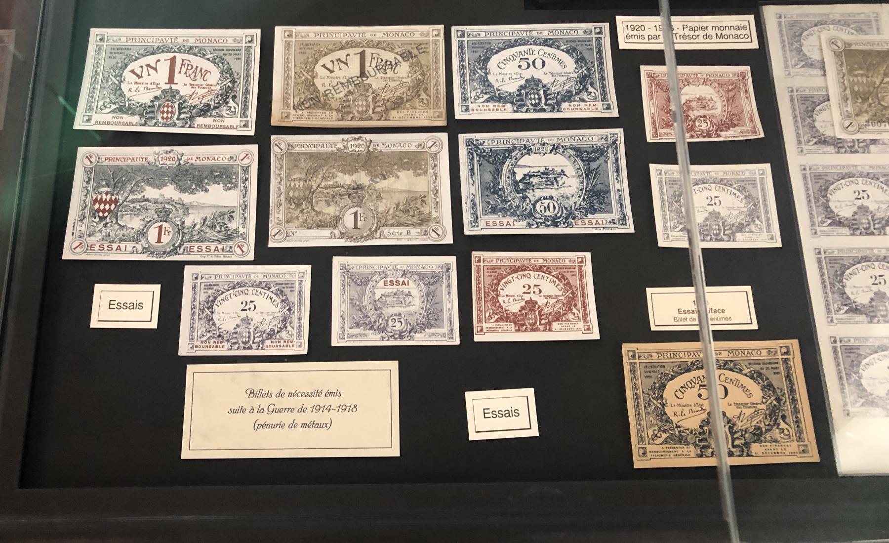 Visite du musée des timbres et des monnaies de Monaco