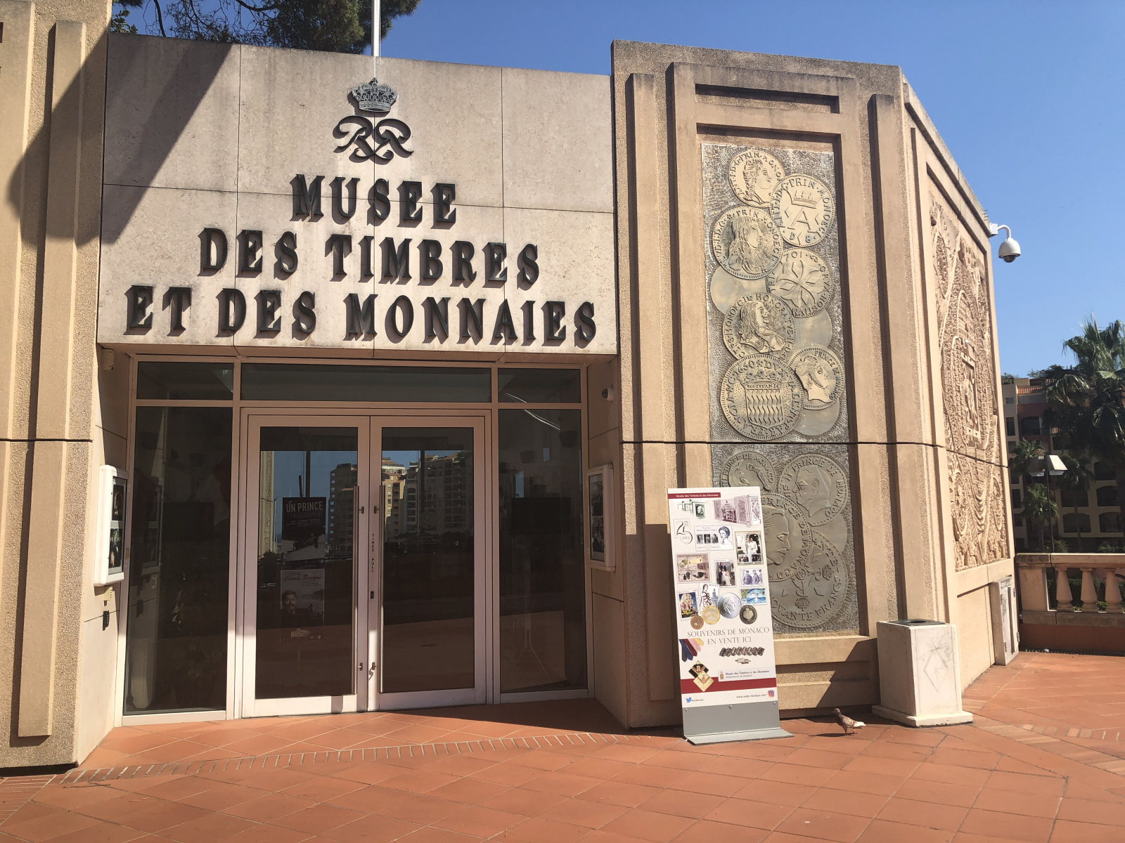 Visite du musée des timbres et des monnaies de Monaco