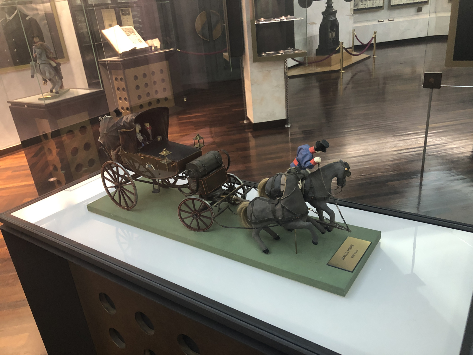 Visite du musée des timbres et des monnaies de Monaco